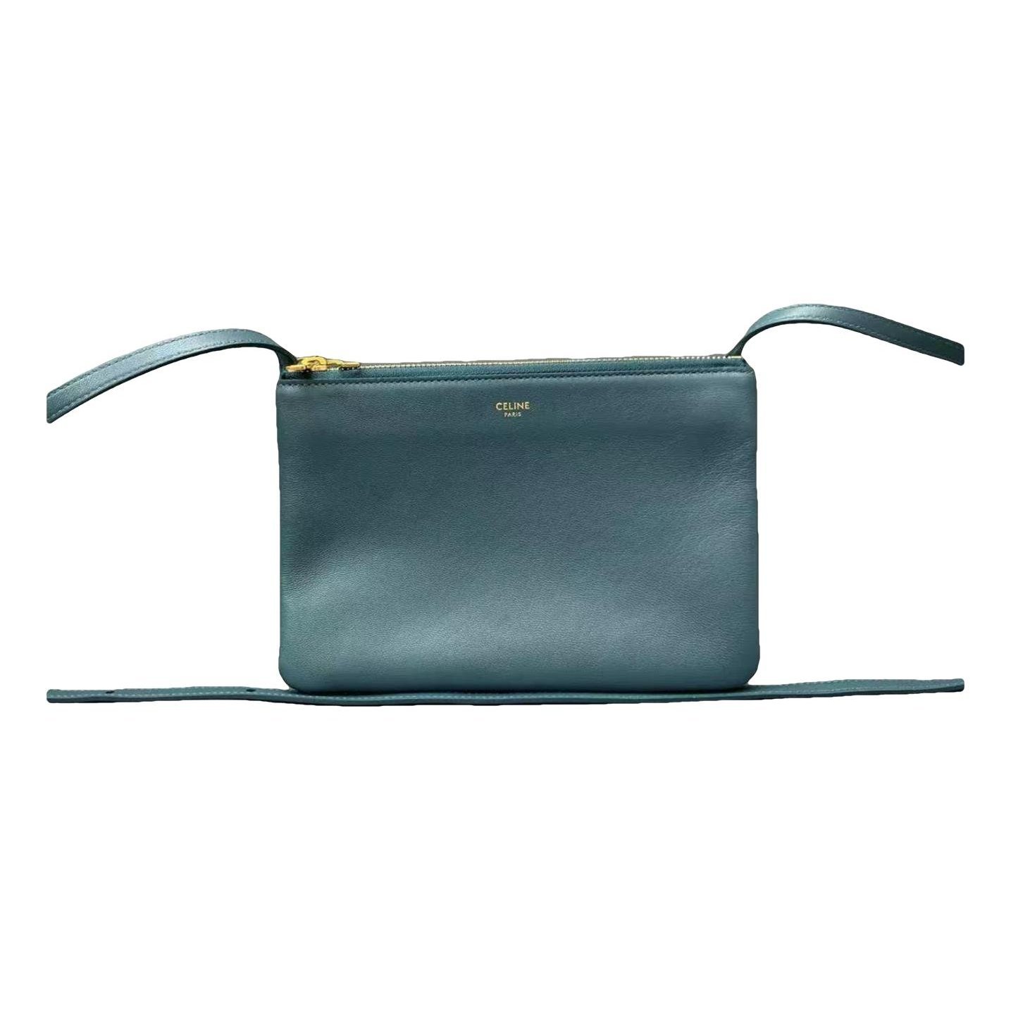 Trio leather crossbody bag