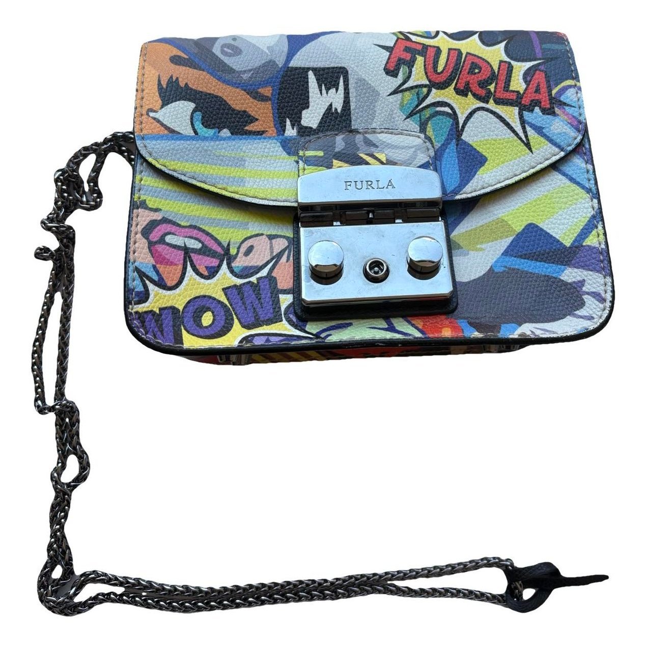Metropolis leather handbag