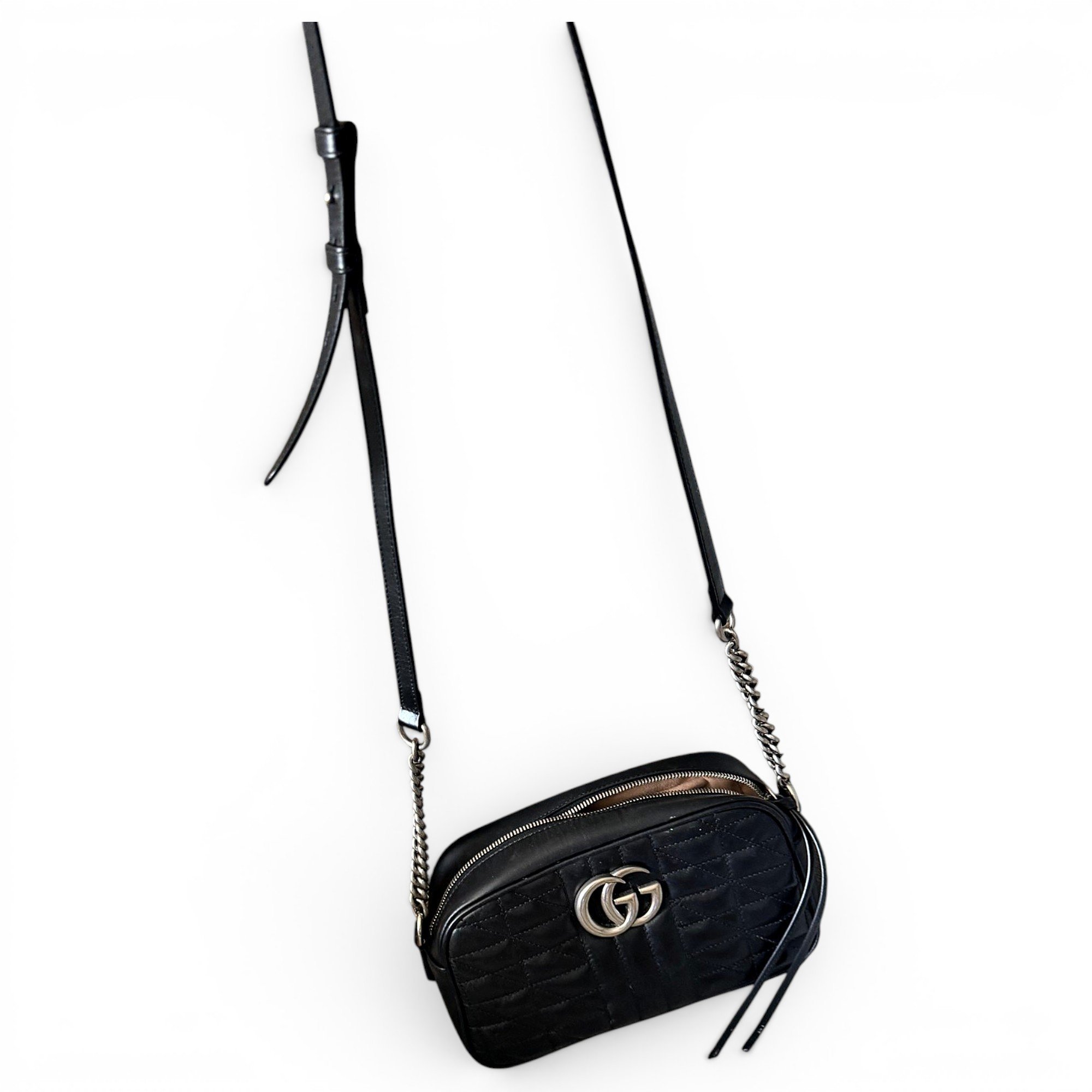 GG Marmont leather crossbody bag