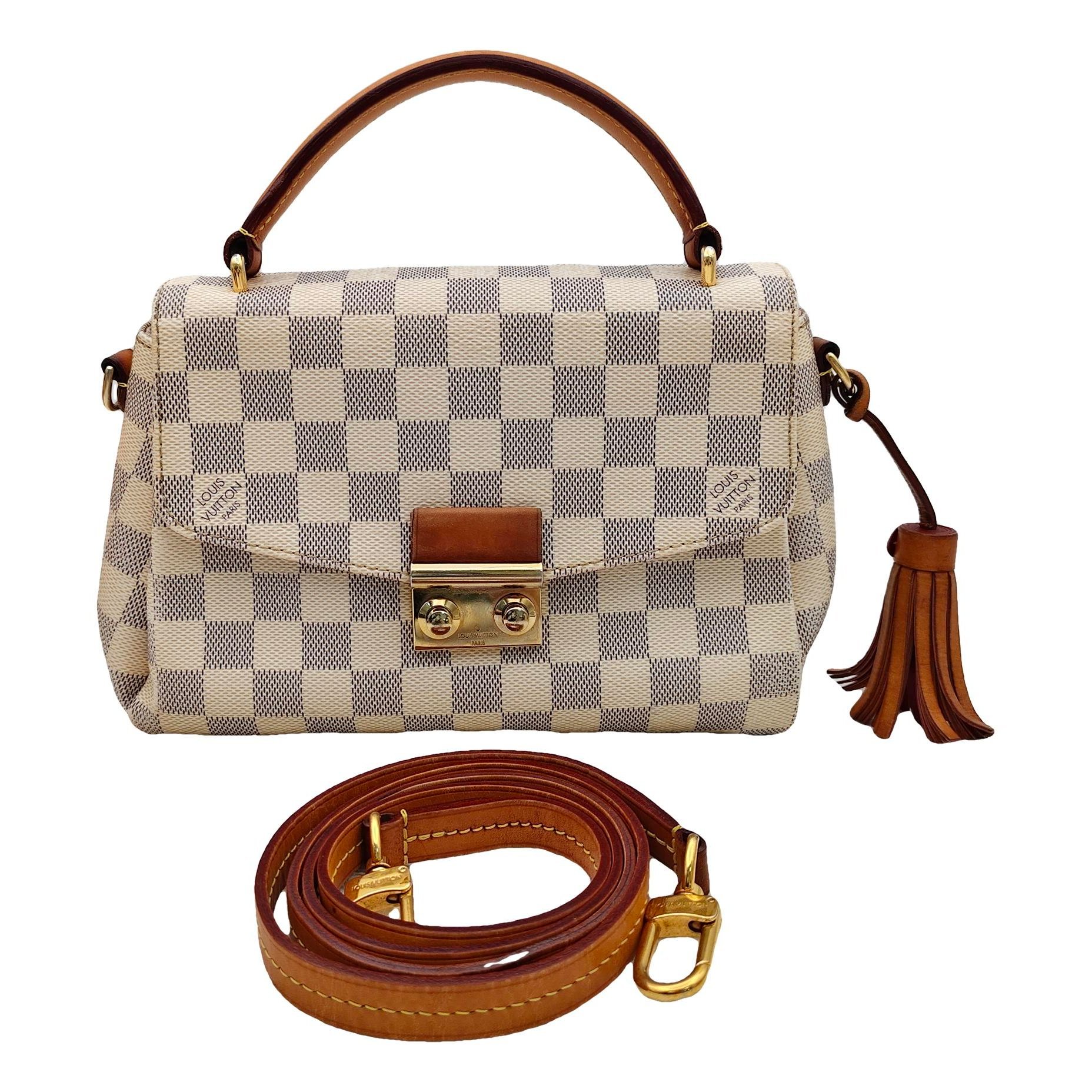 Croisette leather handbag