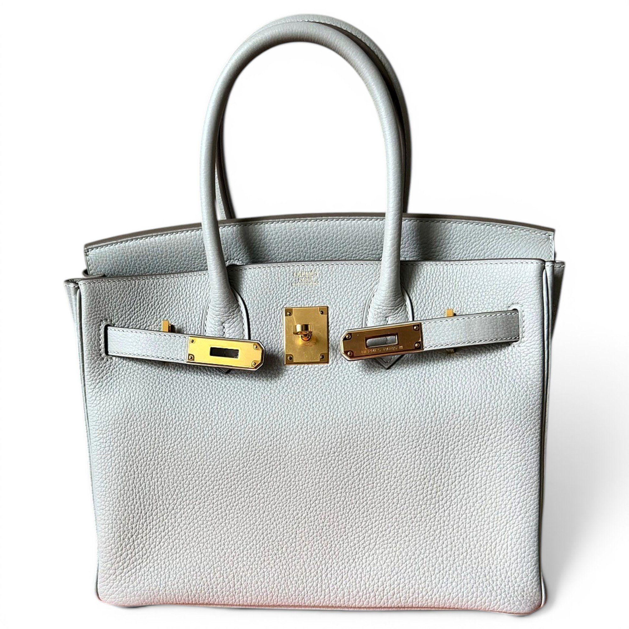 Birkin 30 leather handbag