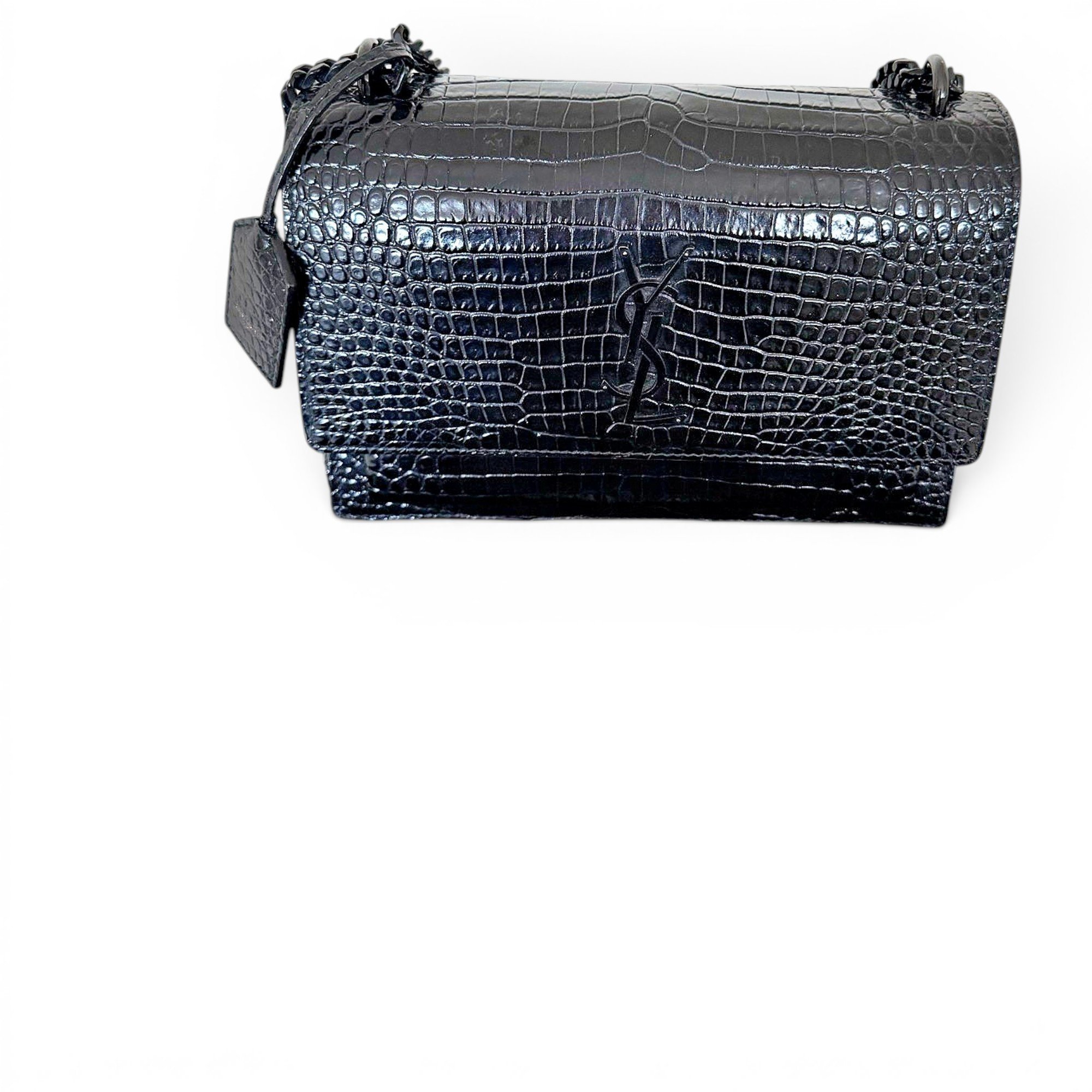 Sunset leather handbag