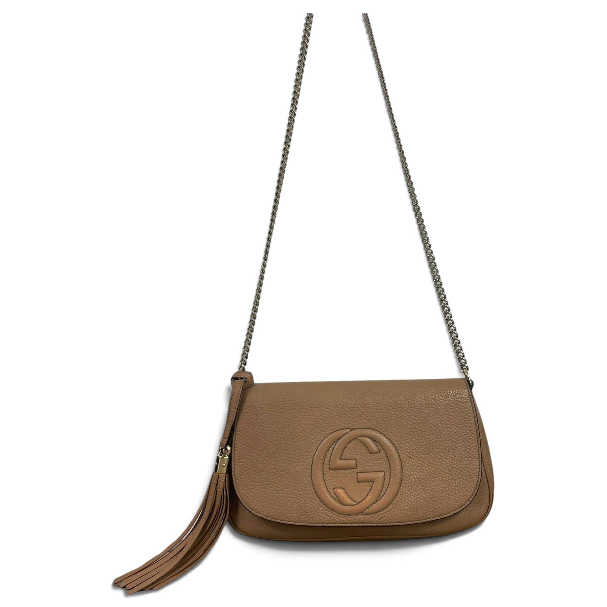 Leather crossbody bag