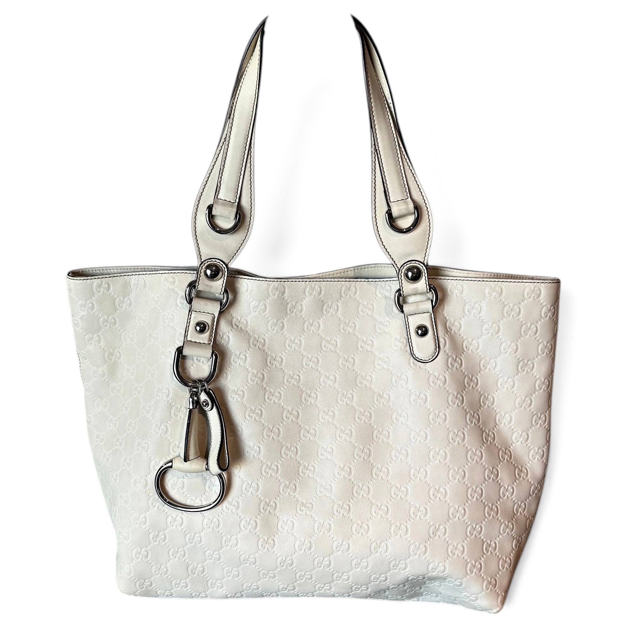 Leather tote