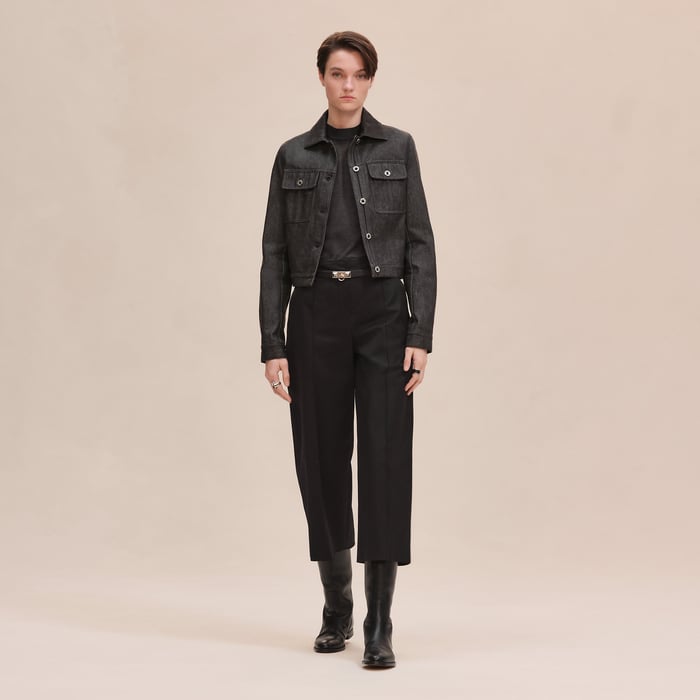 Noir Cropped Pants