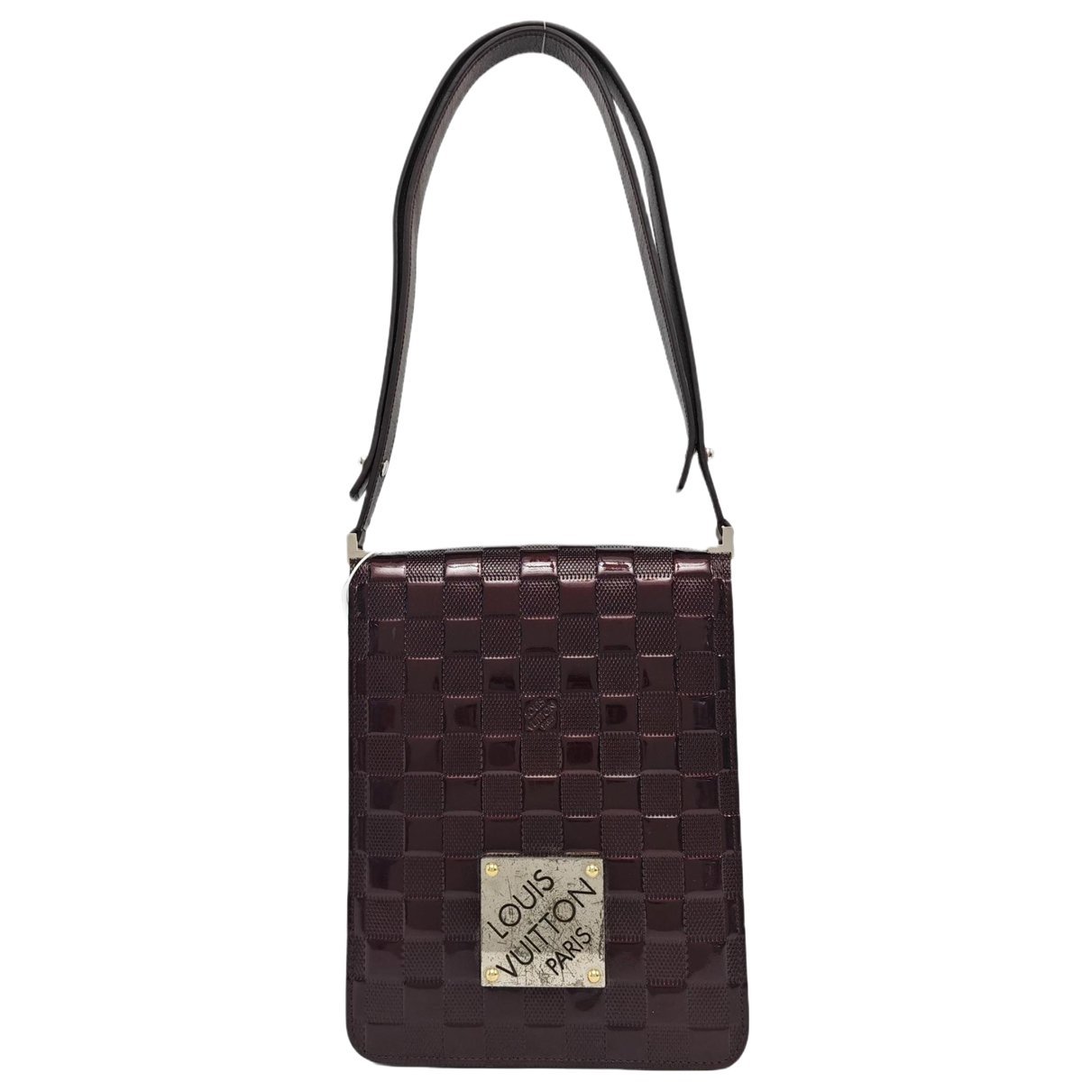 Patent leather tote