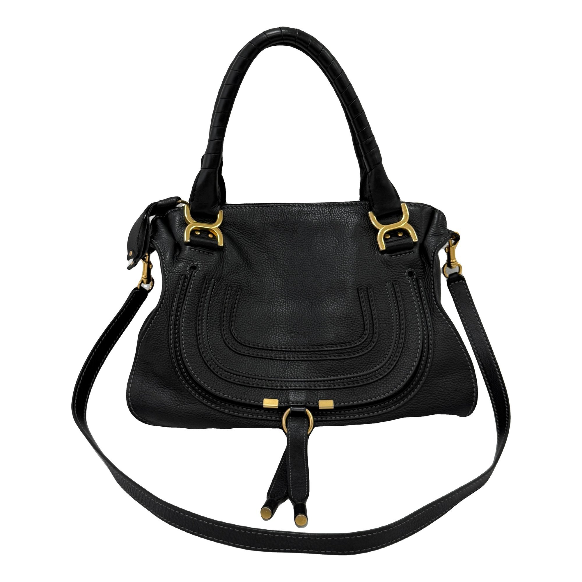 Marcie leather handbag