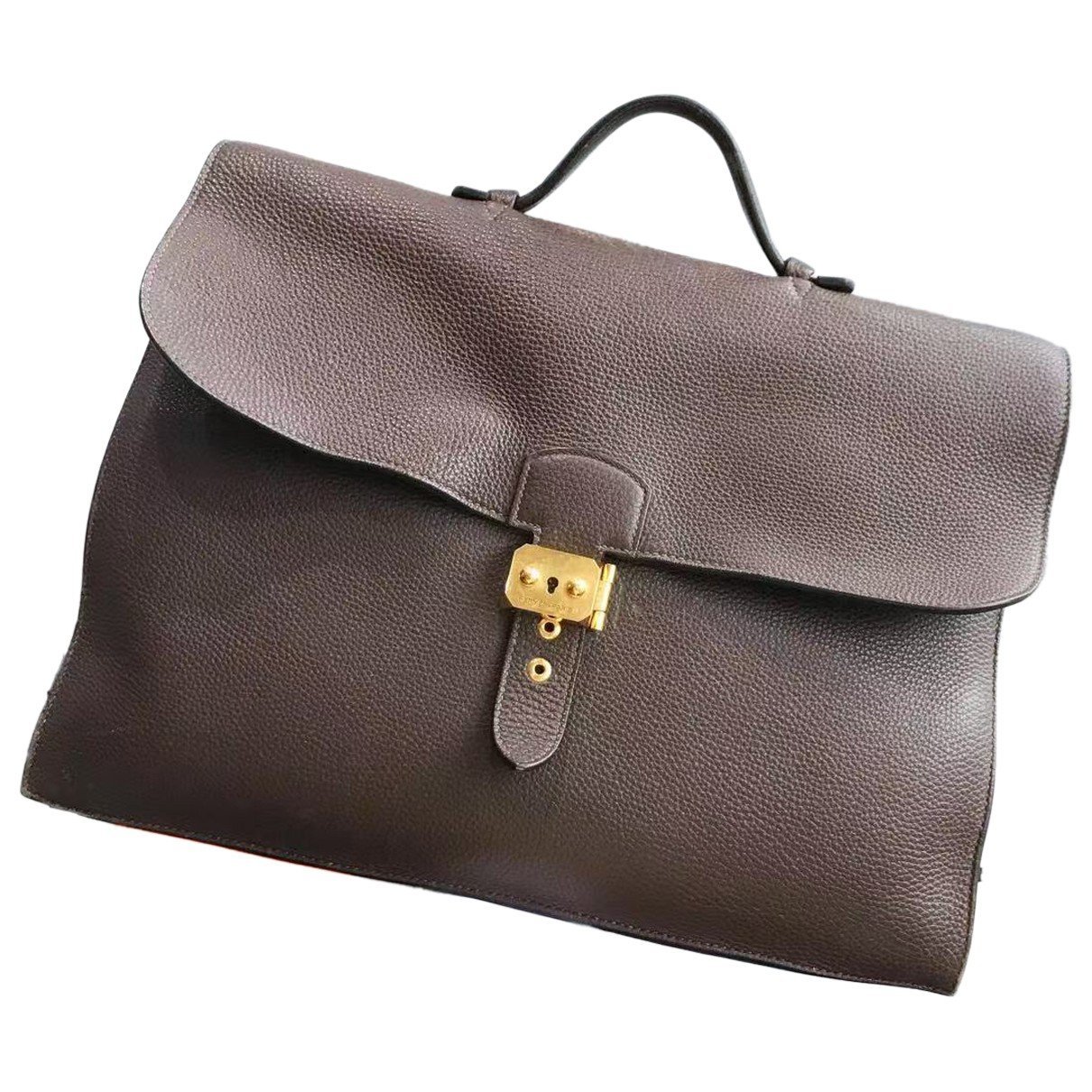 Leather handbag
