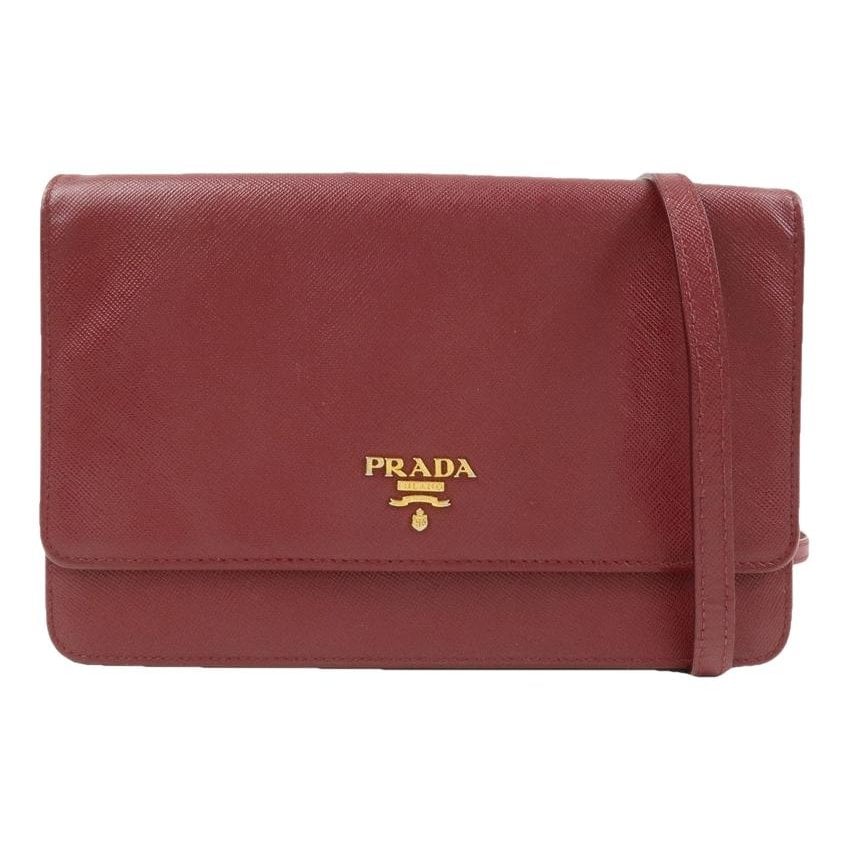 Leather crossbody bag