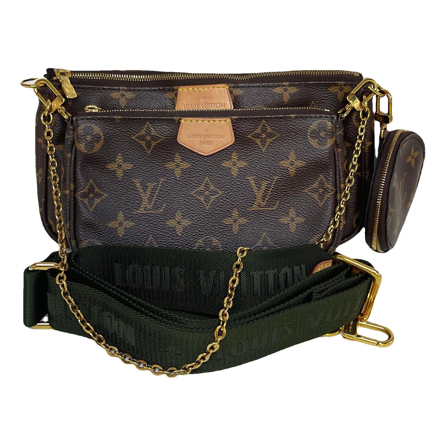 Multi Pochette Accessoires leather handbag
