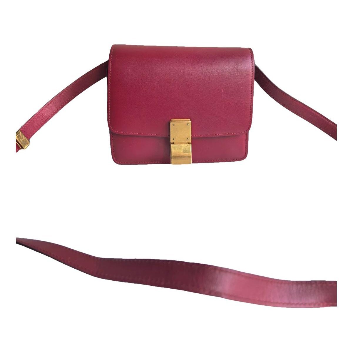 Classic leather handbag