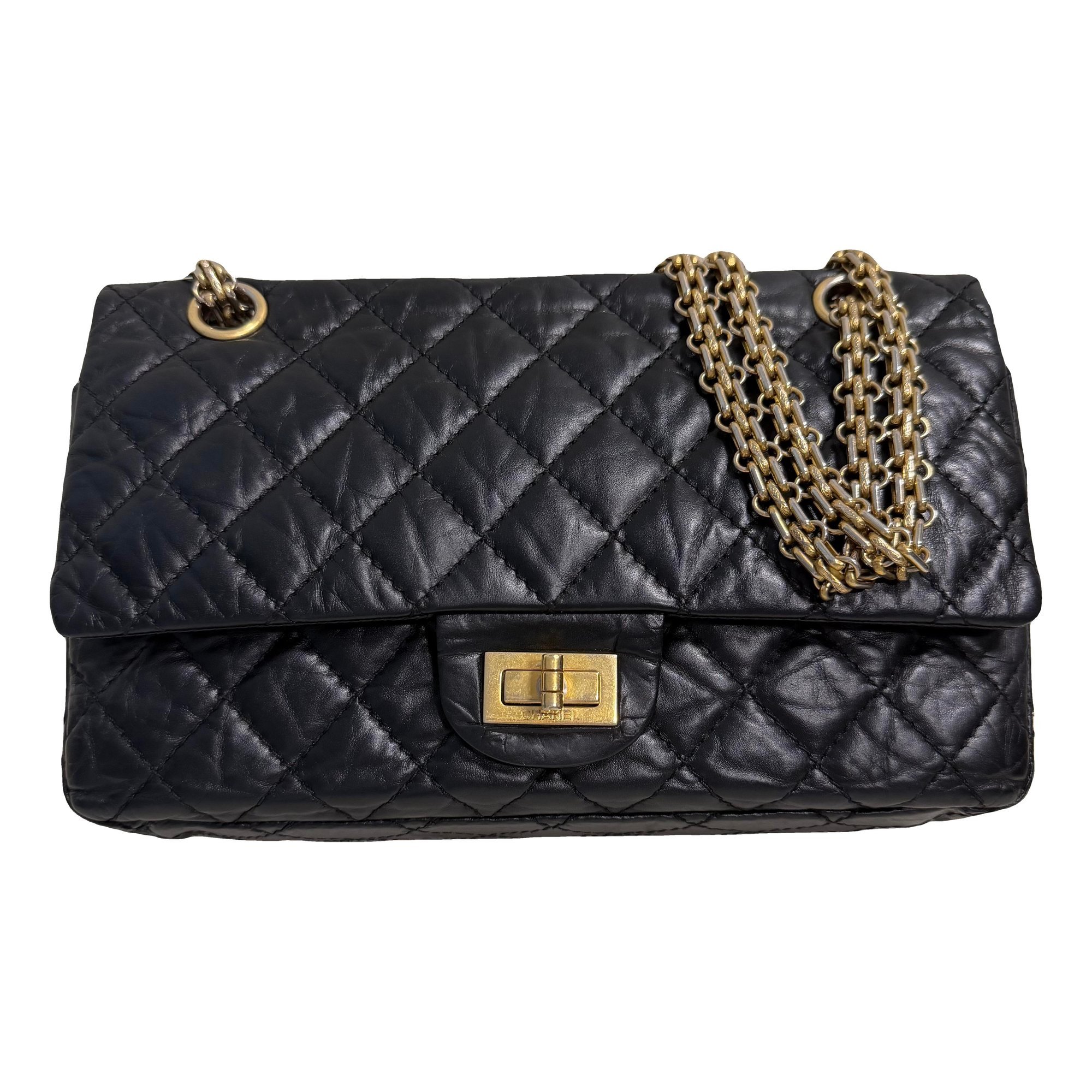 2.55 leather handbag