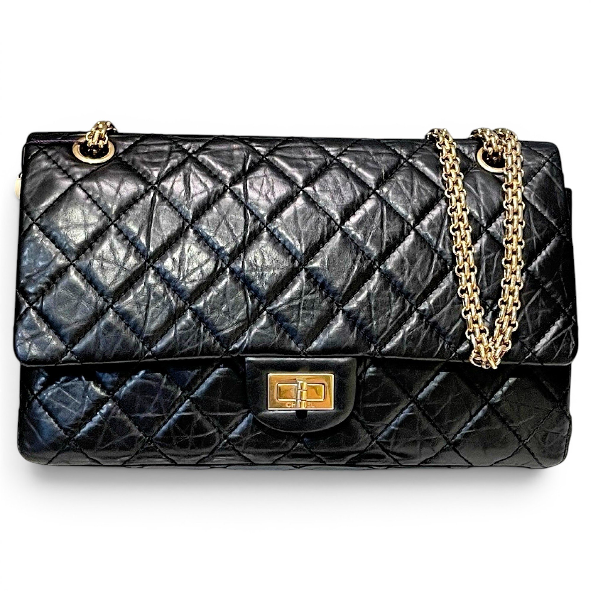 2.55 leather handbag