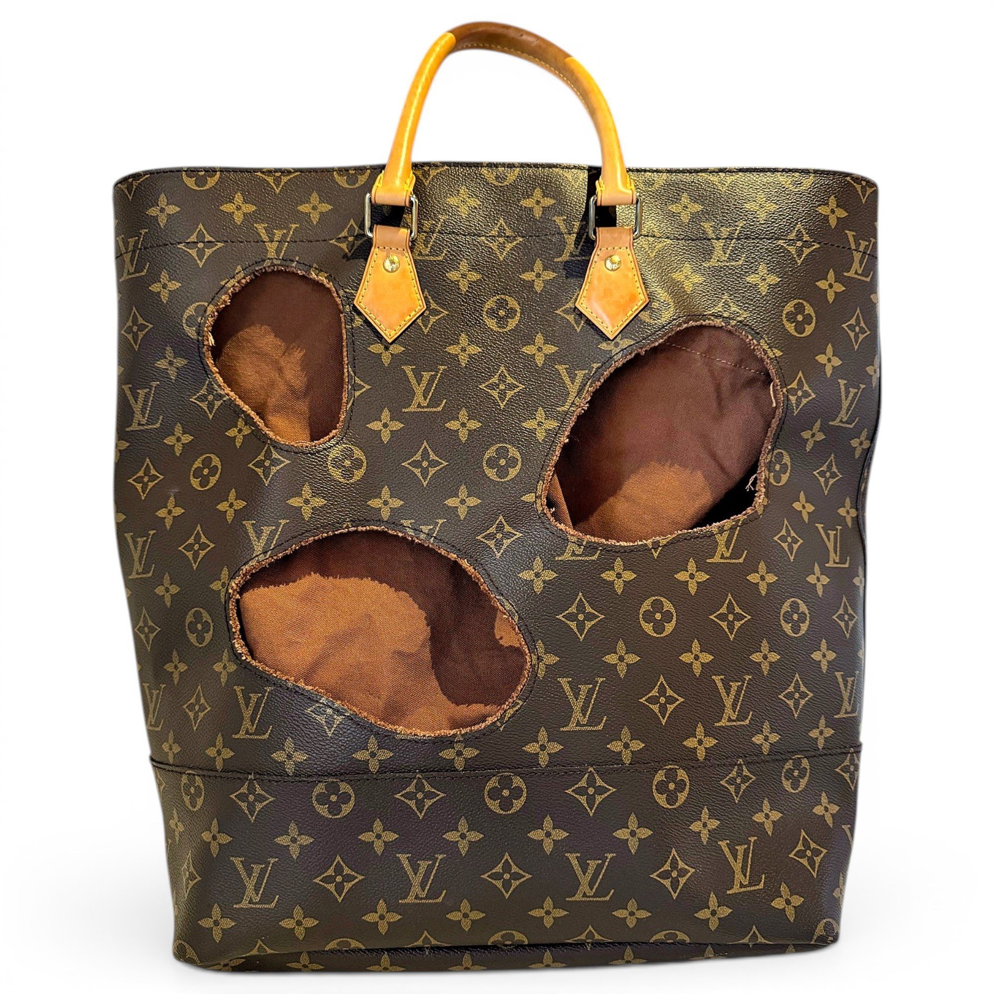 Neverfull leather tote