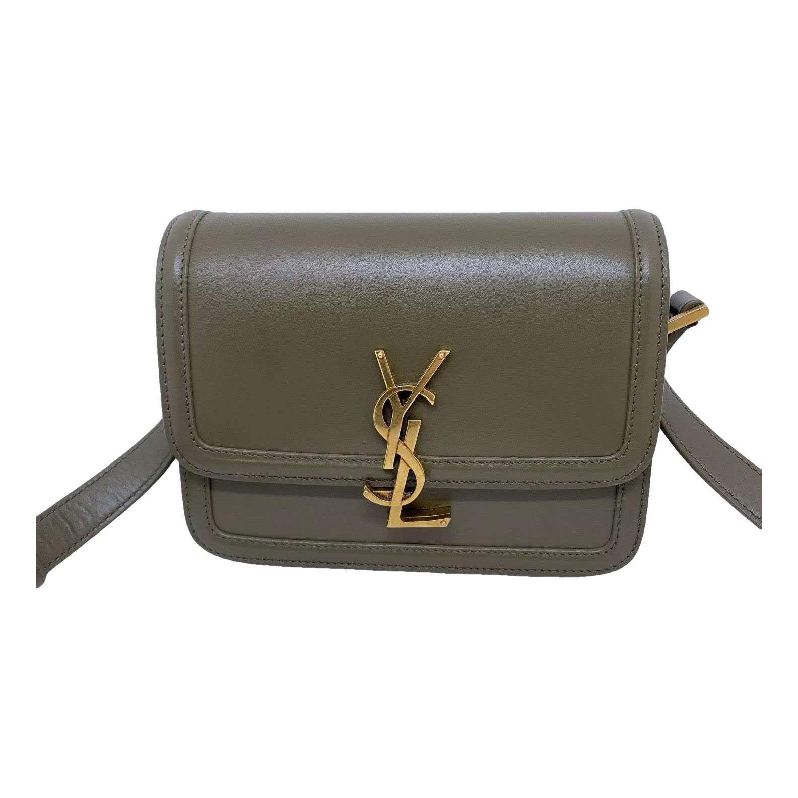 Solférino leather handbag