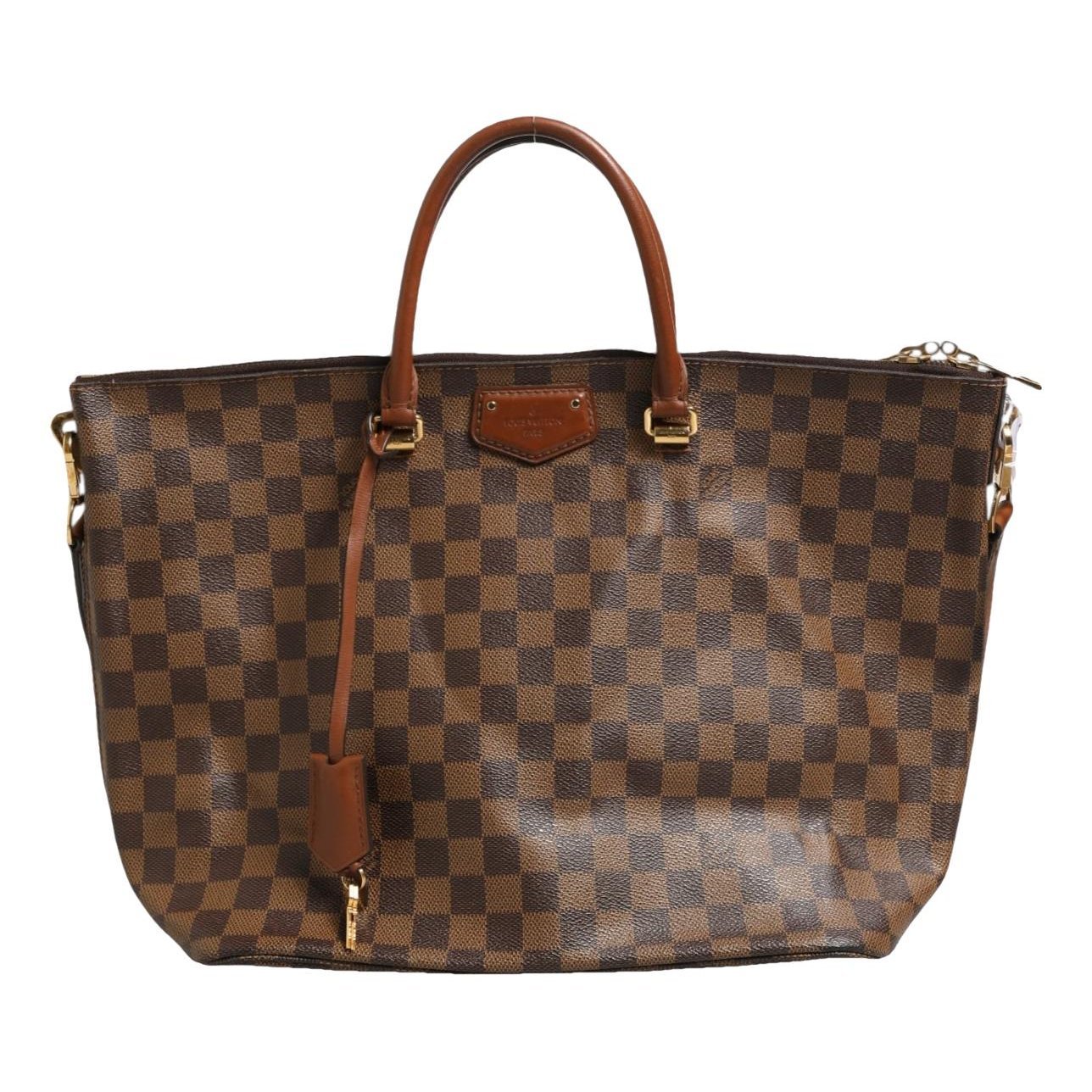Leather tote
