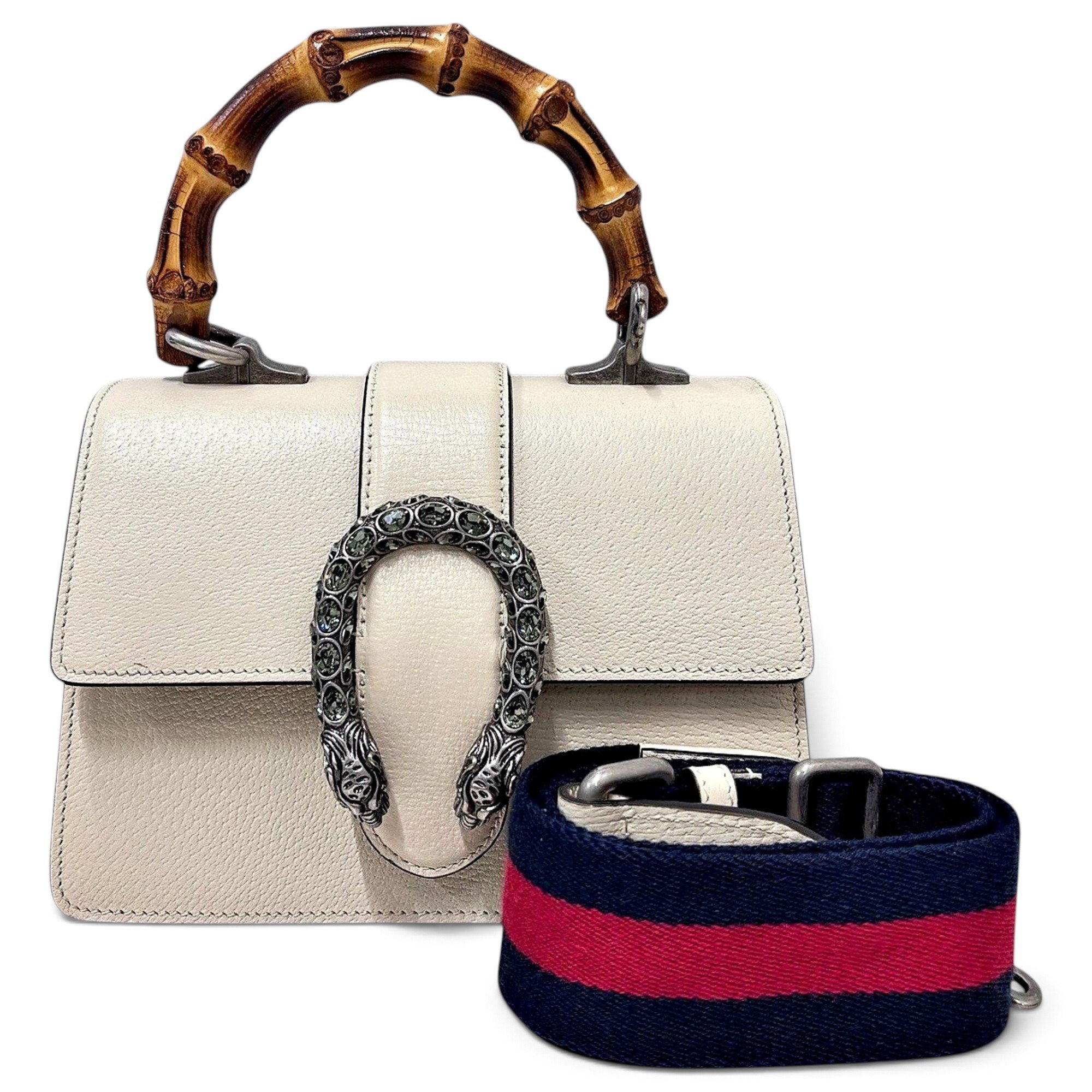 Dionysus Bamboo leather handbag