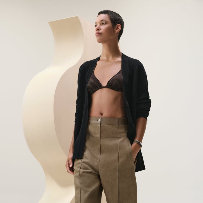 Noir Long Cardigan