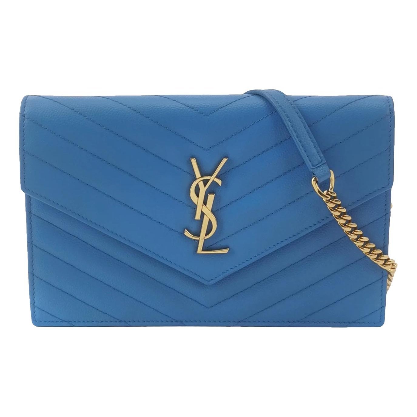 Portefeuille enveloppe leather crossbody bag