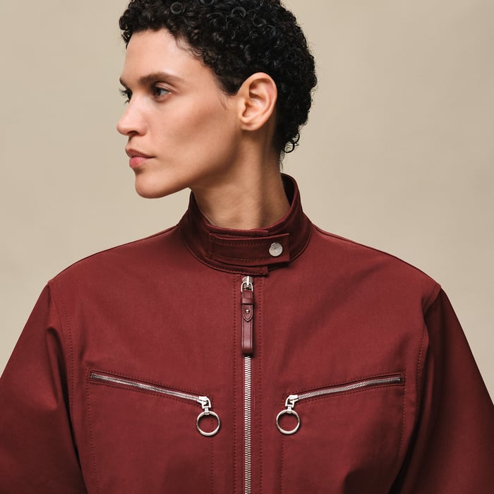 Rouge H Double Cotton Twill Jumpsuit