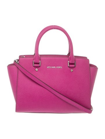 Saffiano Leather Top Handle Bag