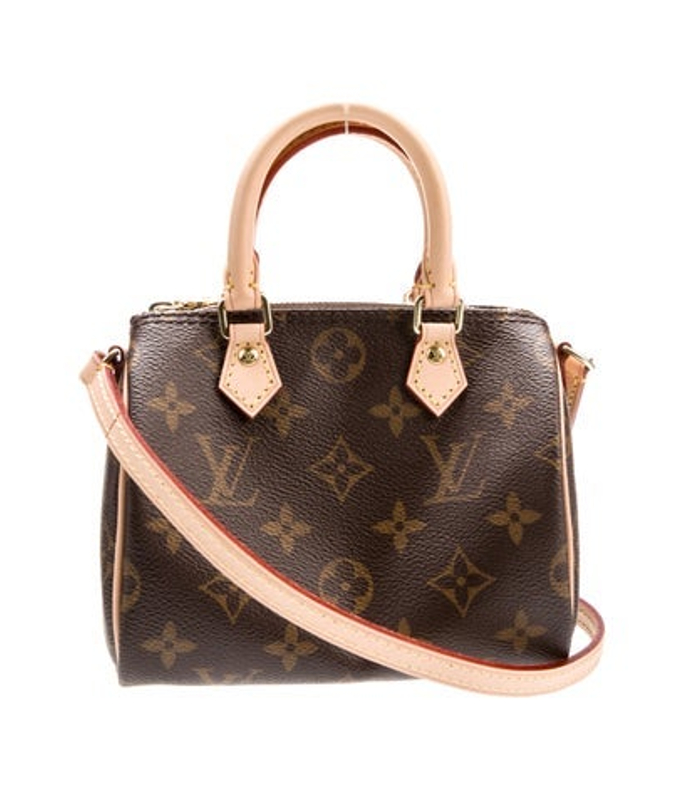 Louis Vuitton Vuitton Lv Monogram Speedy Bandouliere Nano