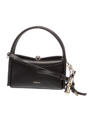 Furla Leather Top Handle Bag