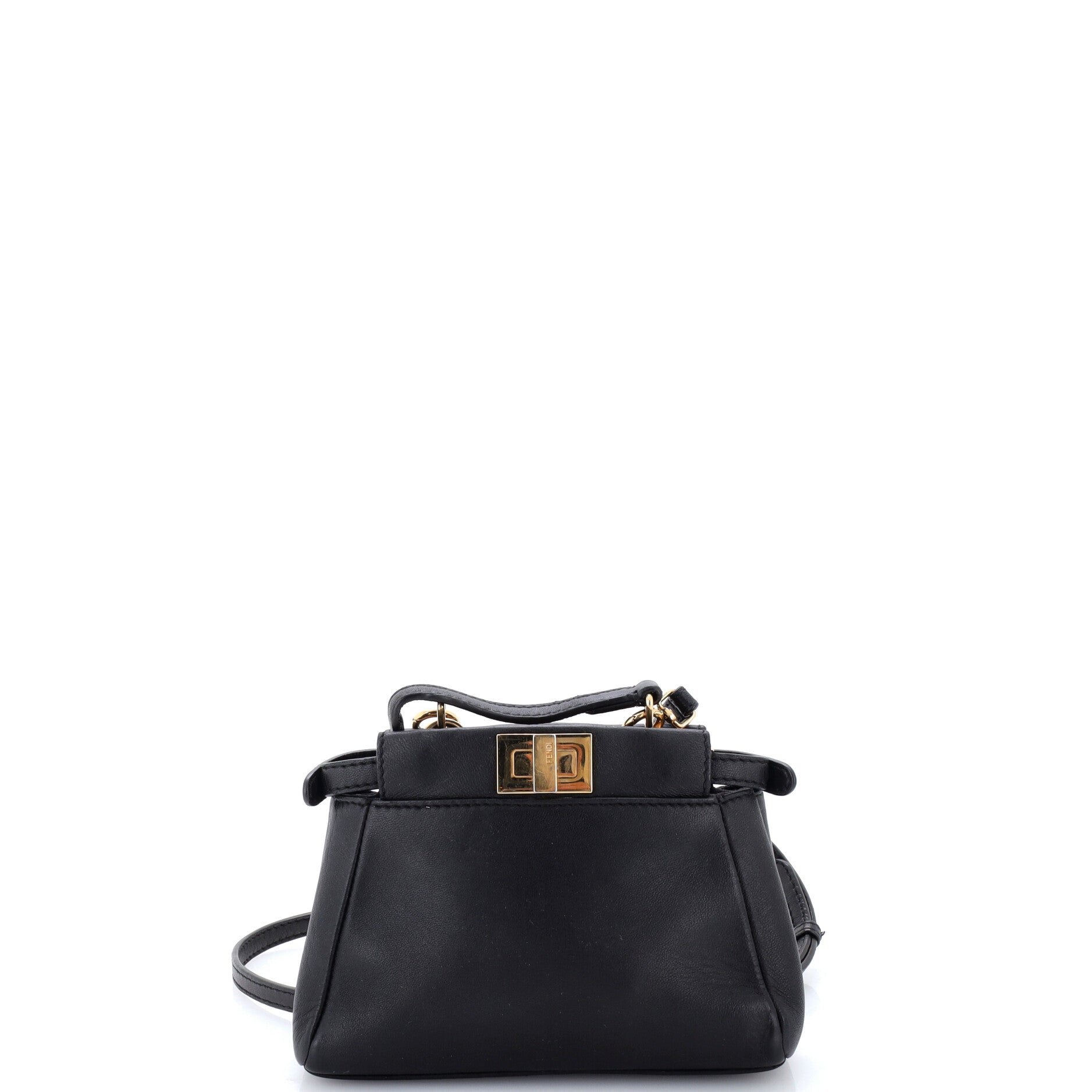 Peekaboo Bag Leather Micro