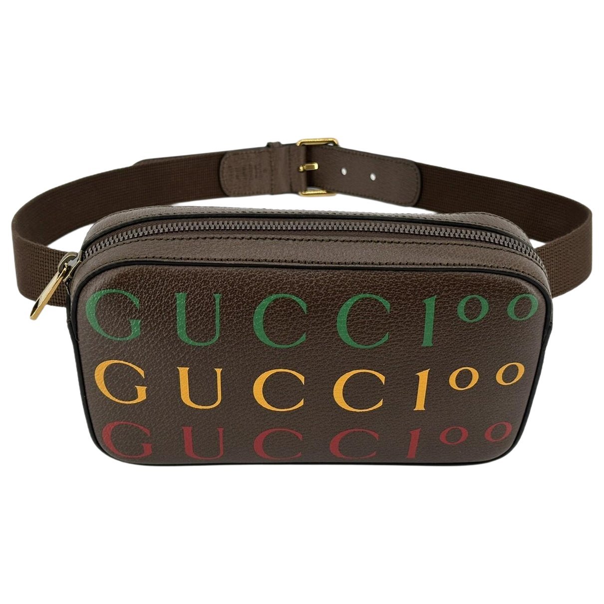 Leather travel bag