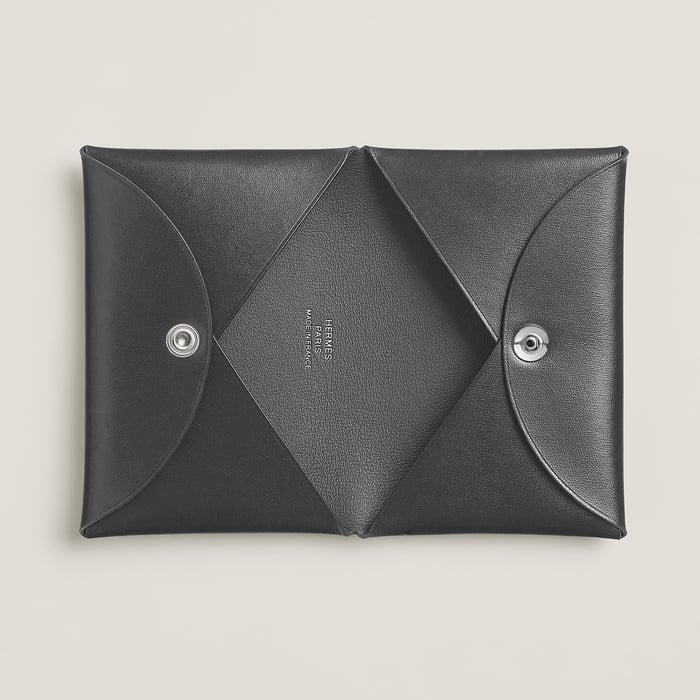Graphite Calvi Card Holder