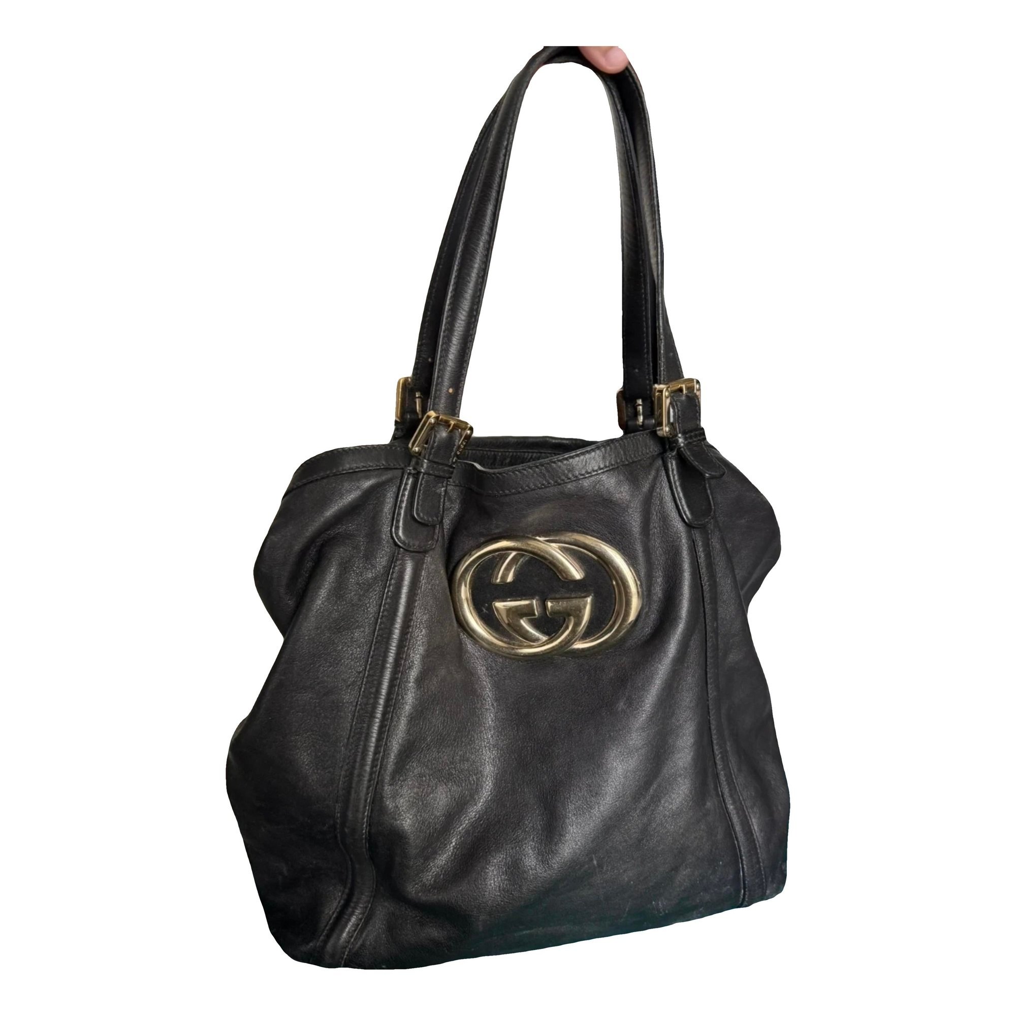 Britt leather handbag