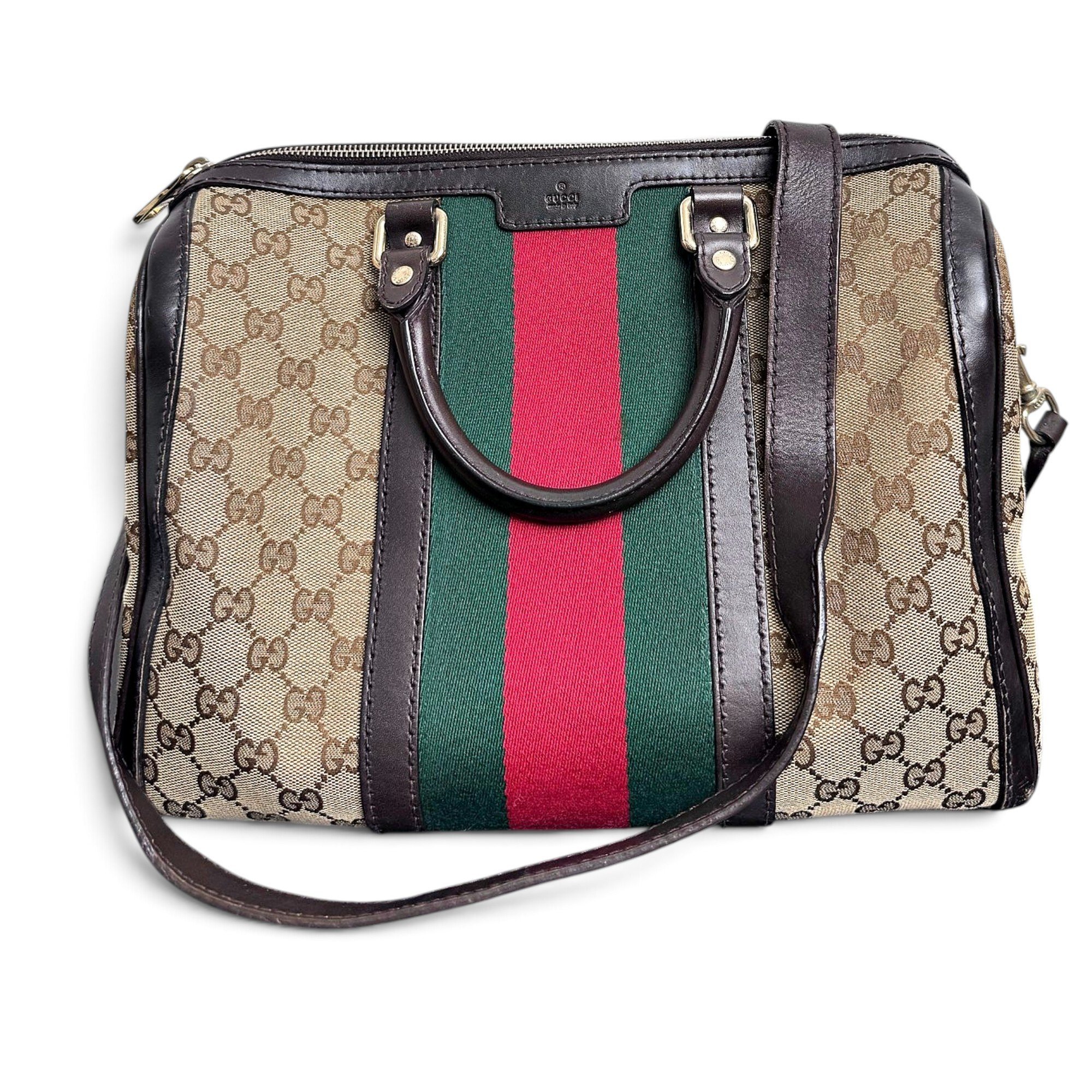 Boston cloth handbag