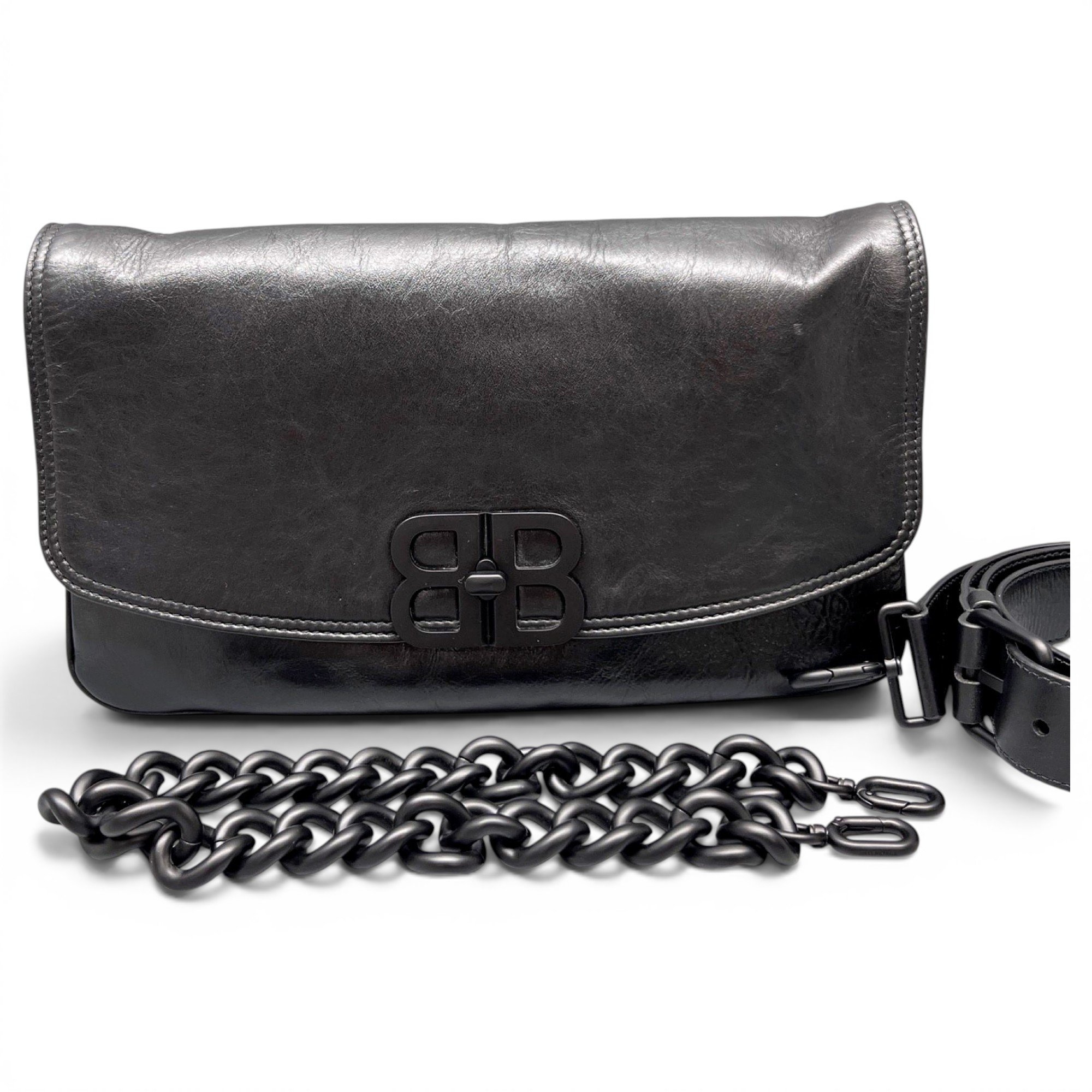 Leather crossbody bag