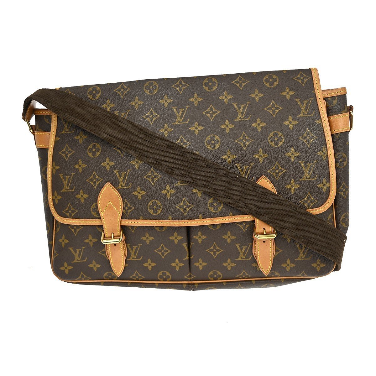 Gibeciere cloth handbag