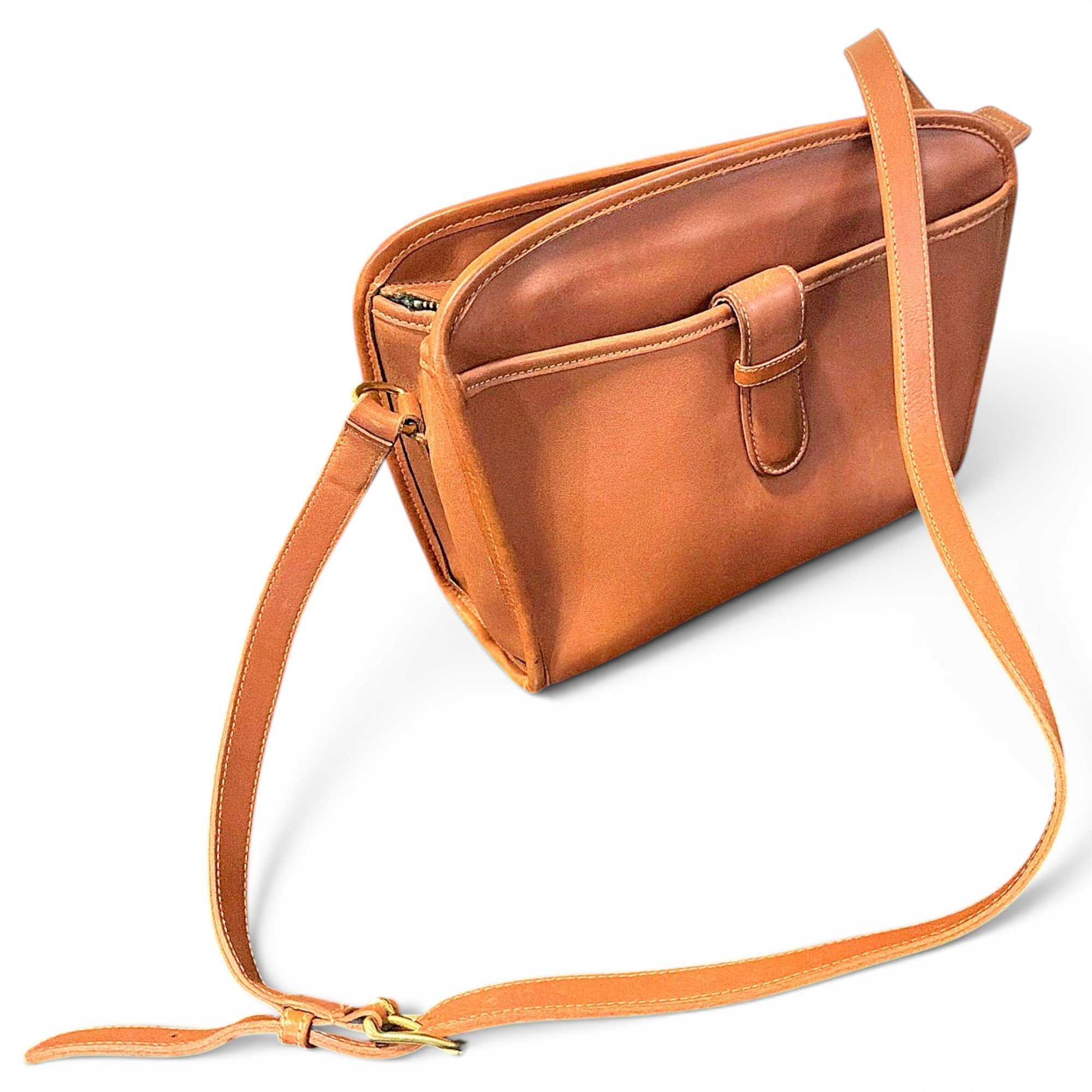 Leather crossbody bag