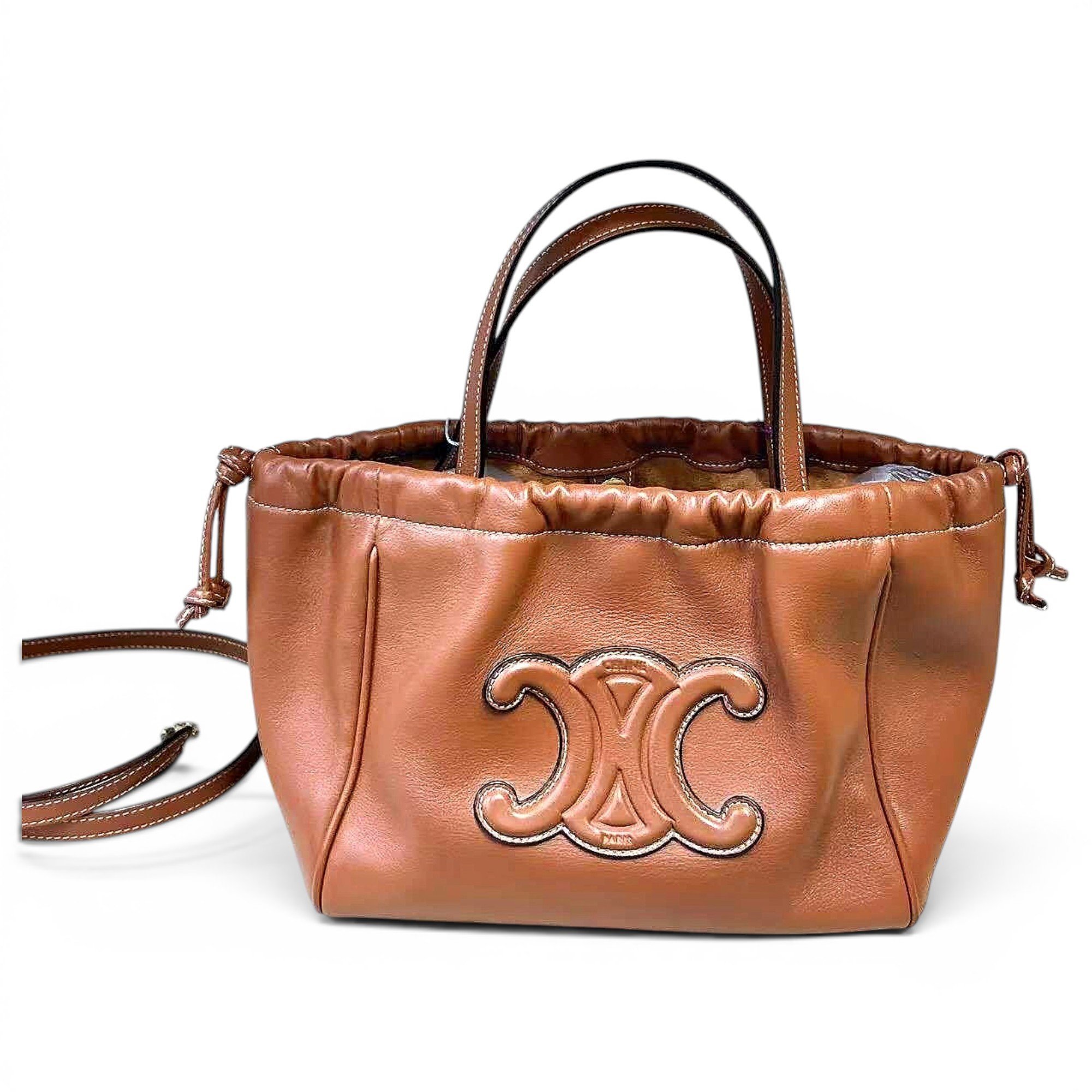 Cabas Phantom leather handbag