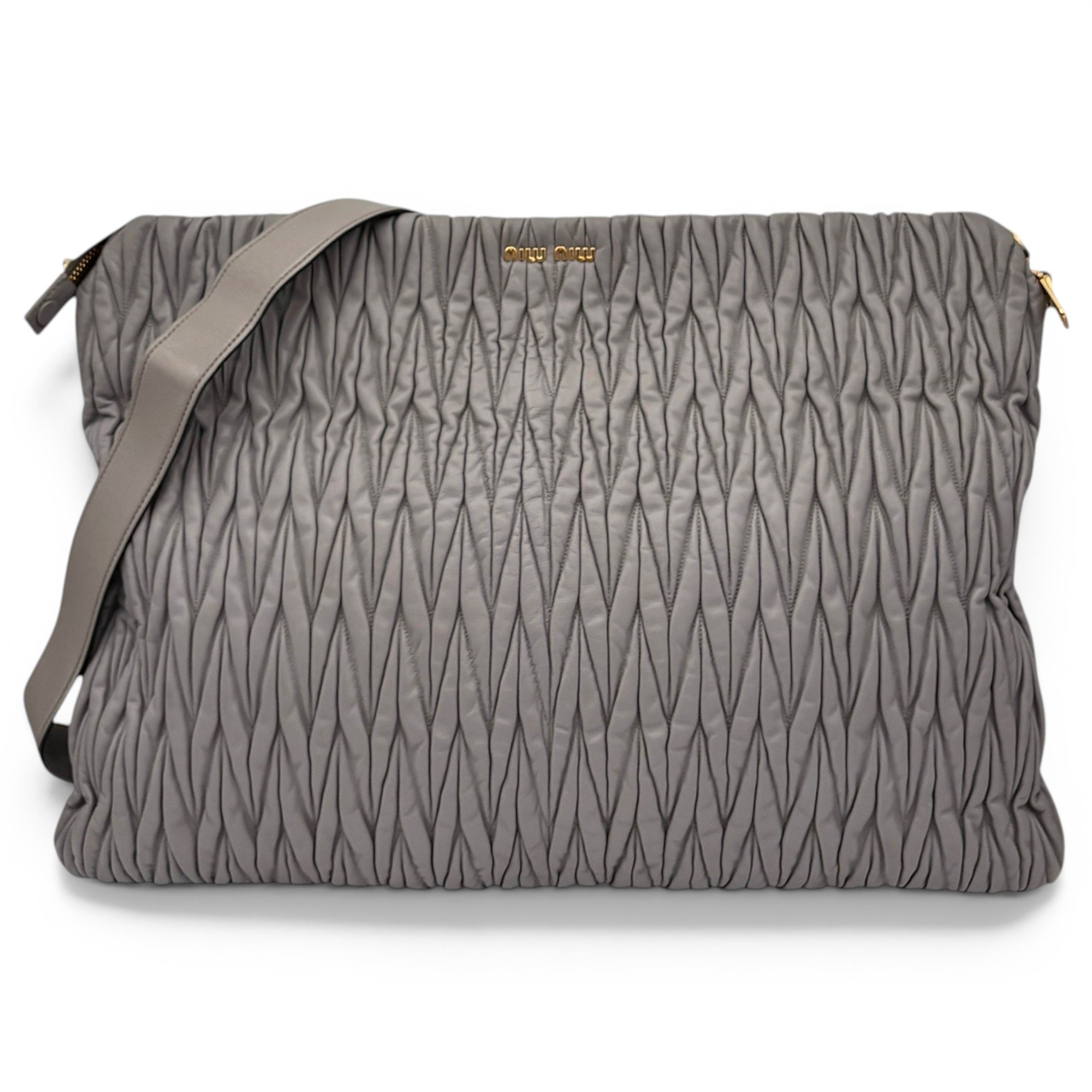 Miu Miu Pony-style calfskin tote