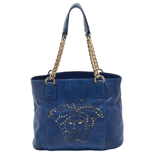 La Medusa leather tote