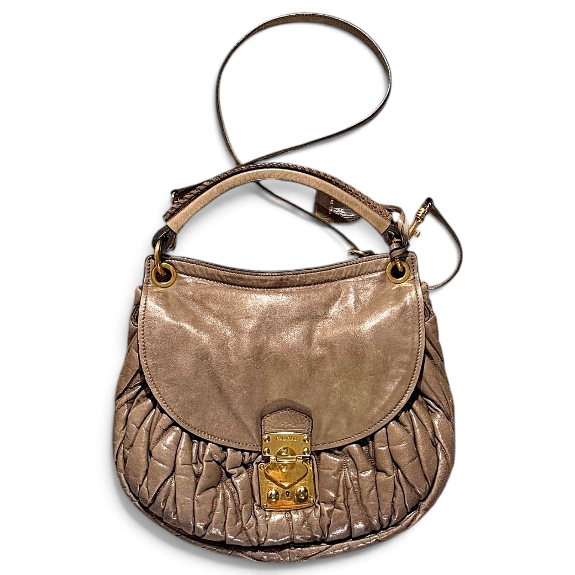 Leather handbag