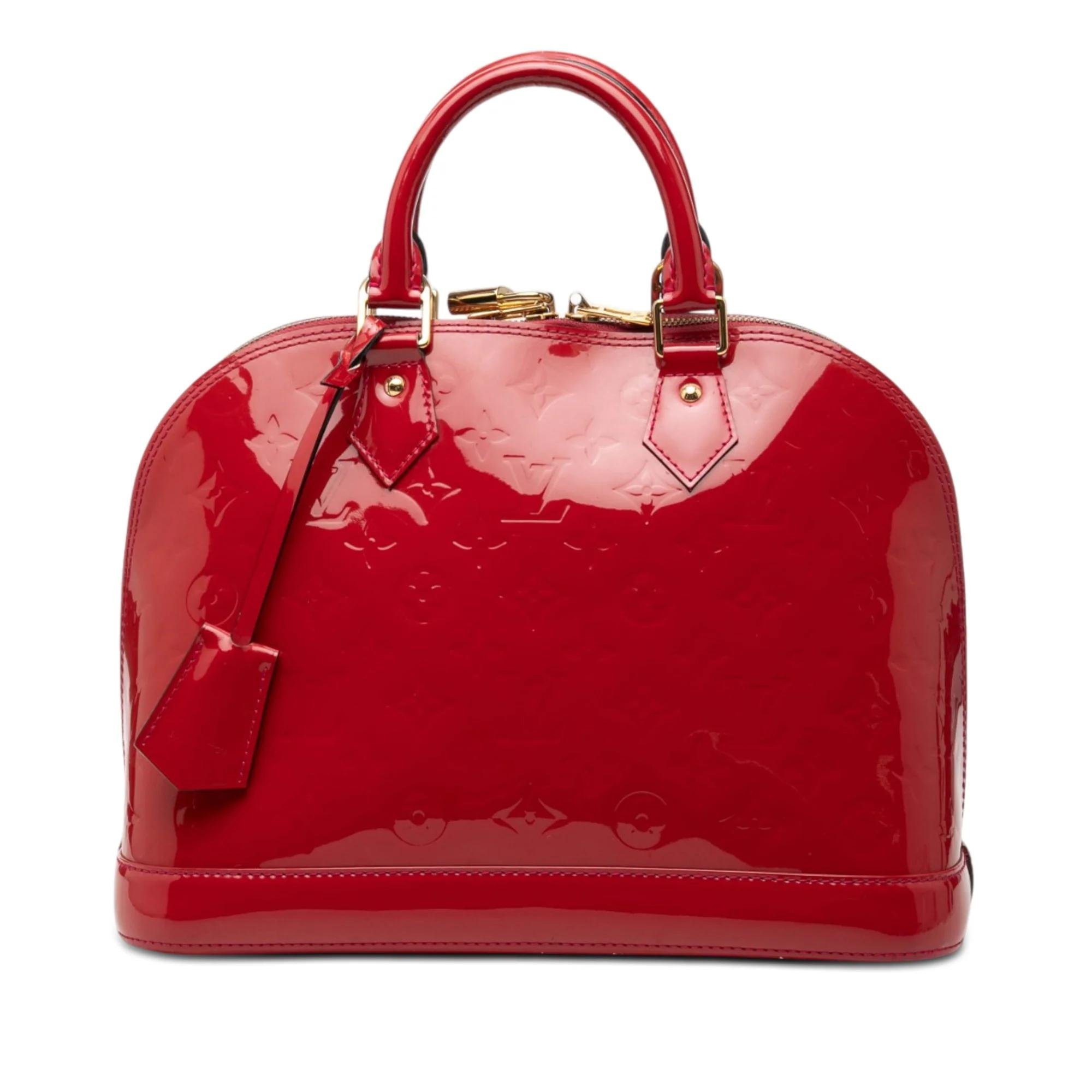 Alma leather handbag