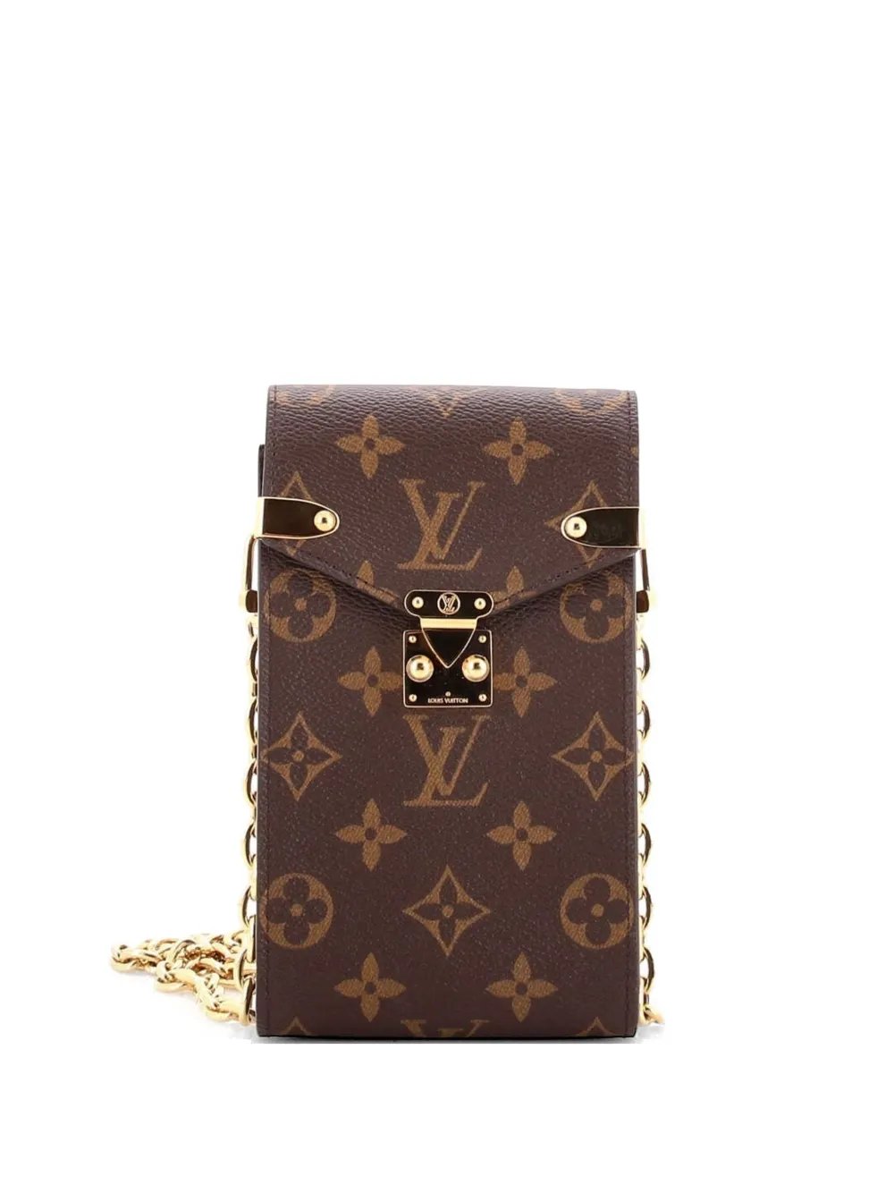 Metis Phone Pouch on Chain Monogram Canvas shoulder bag