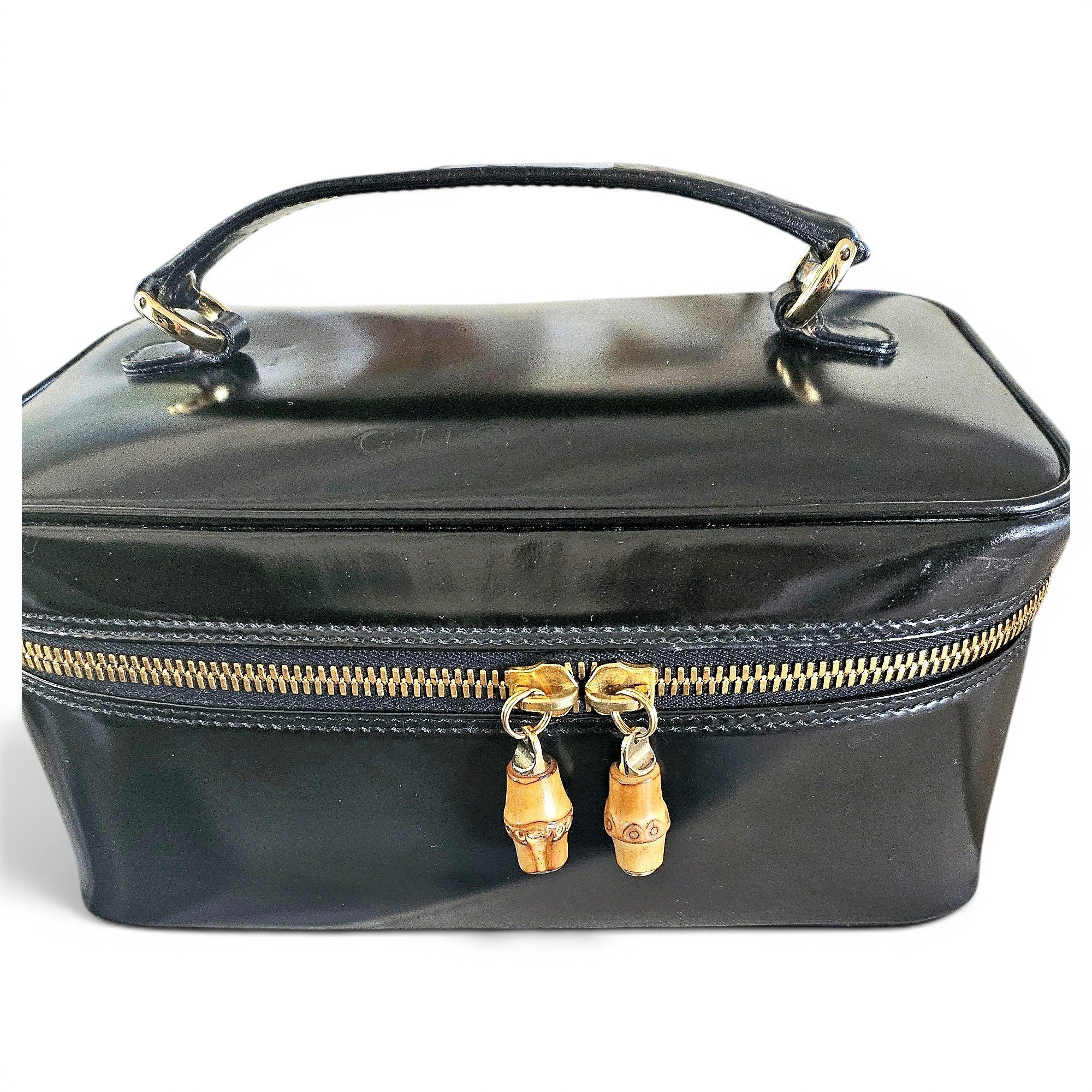 Bamboo leather handbag