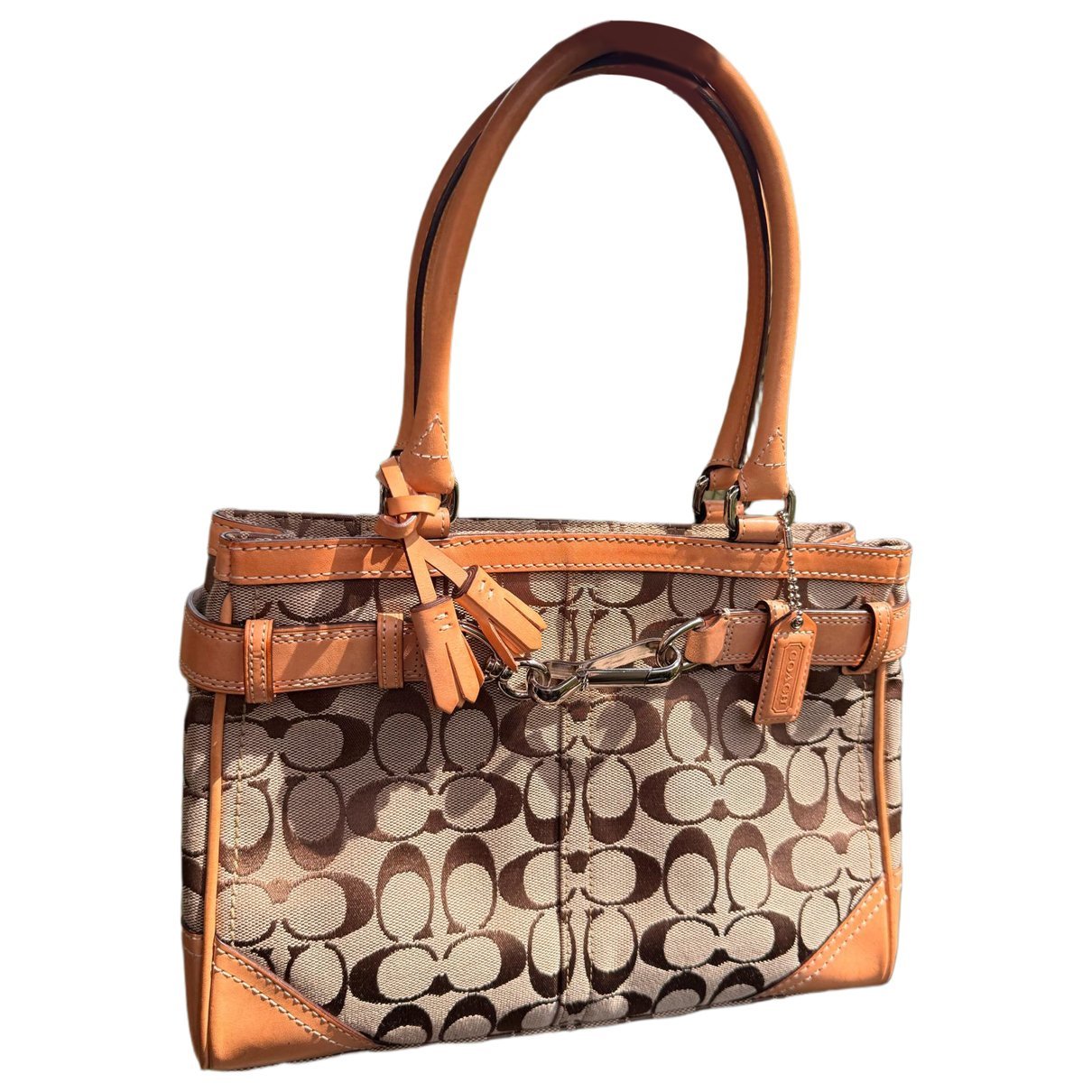 Leather satchel