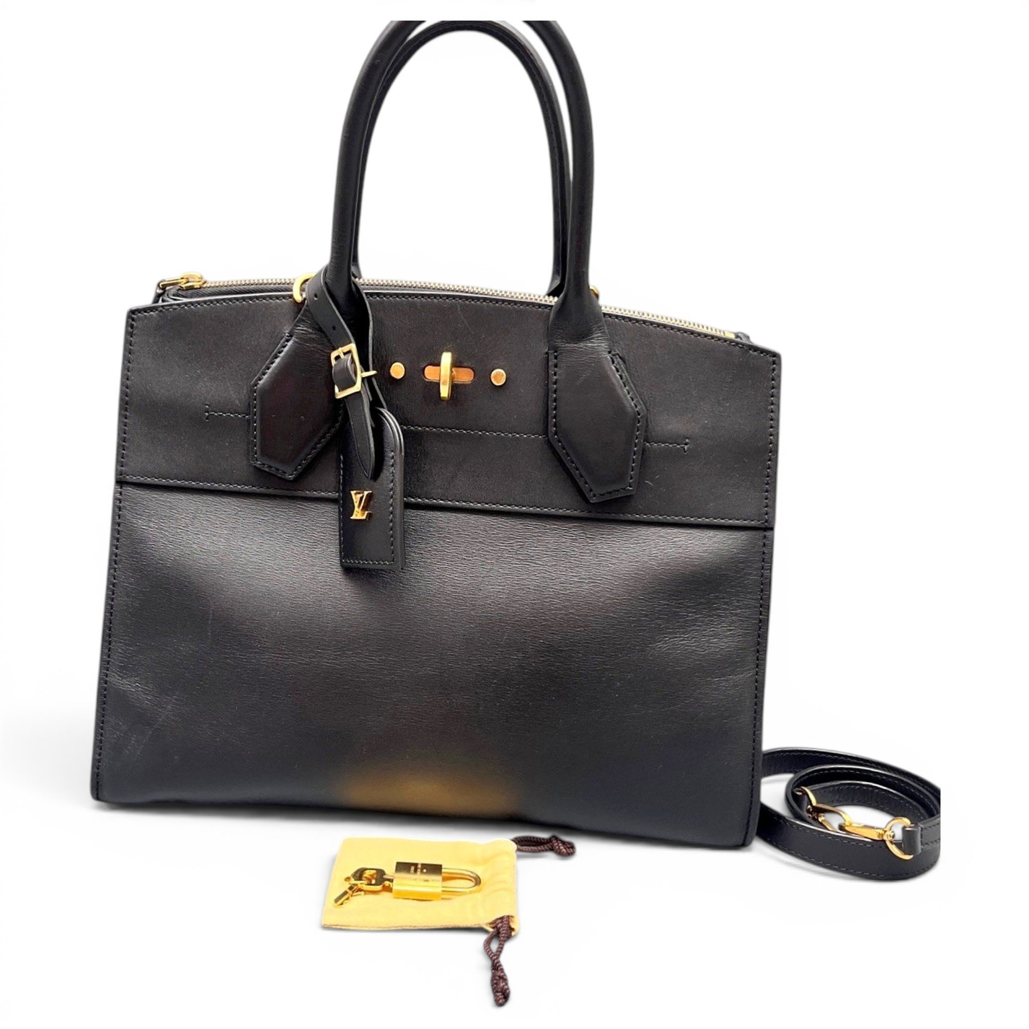 City Steamer leather handbag