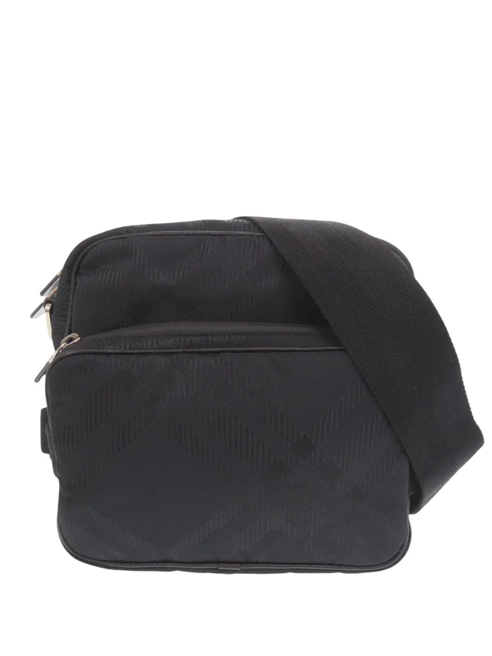 2023-2026 Tonal Check Nylon crossbody bag