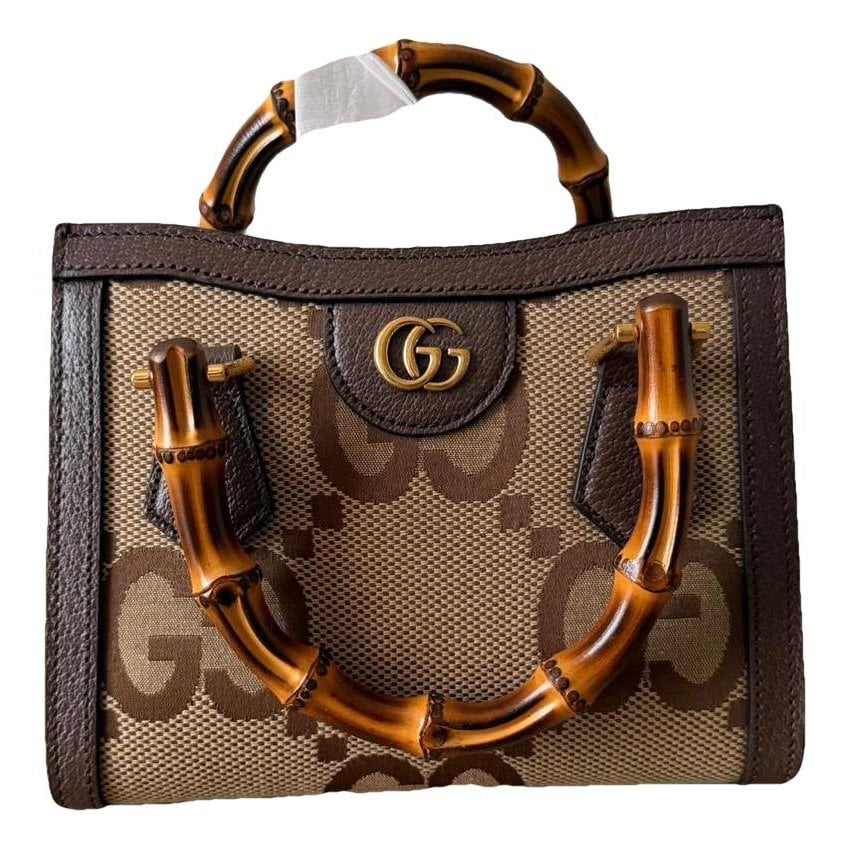 Diana Bamboo leather tote
