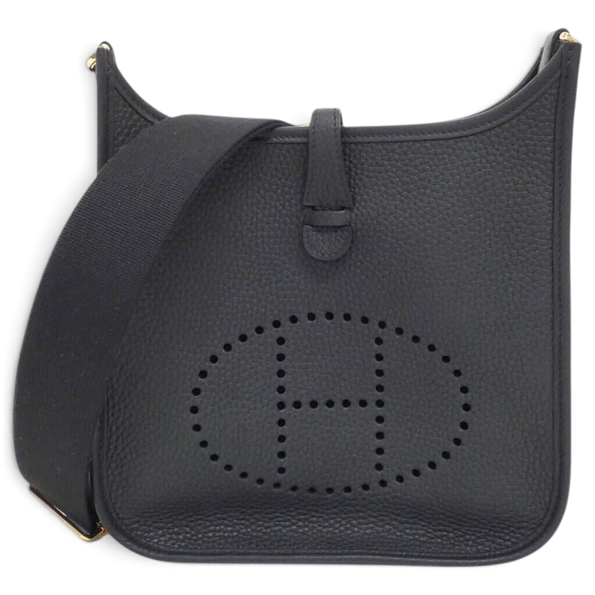 Evelyne leather handbag