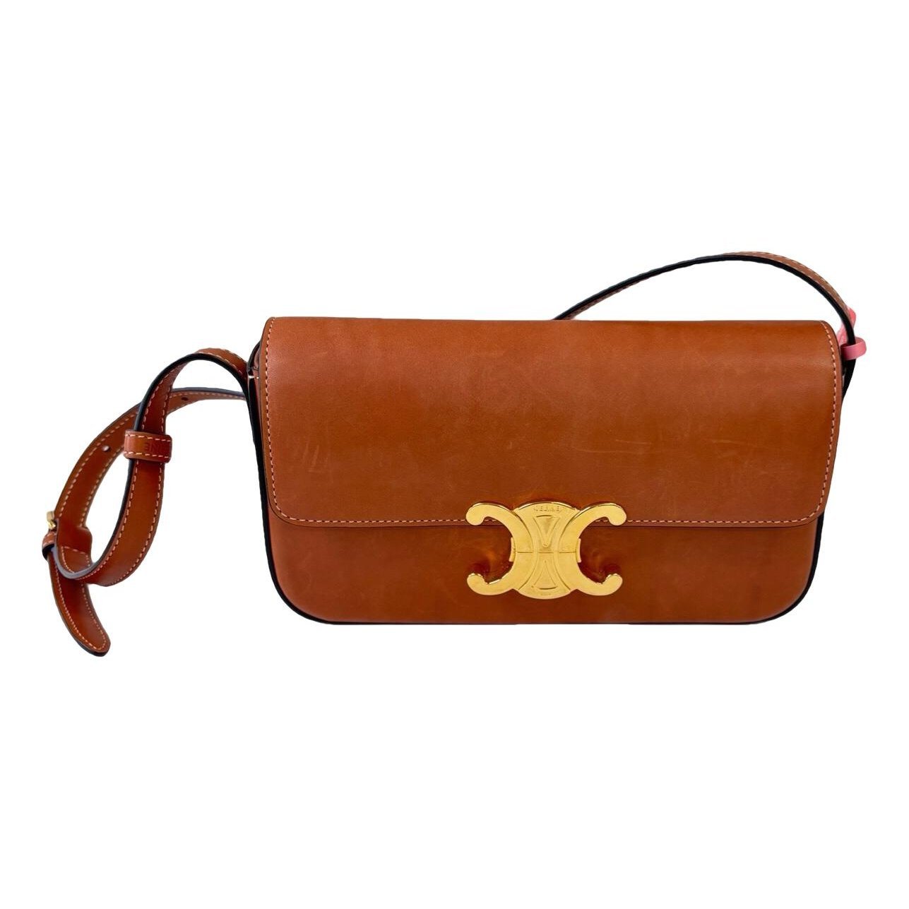 Celine Triomphe Long leather handbag