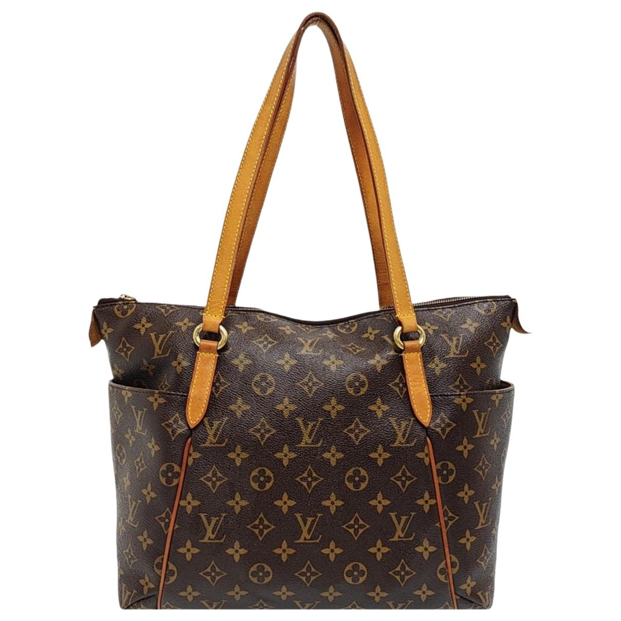 Totally leather handbag