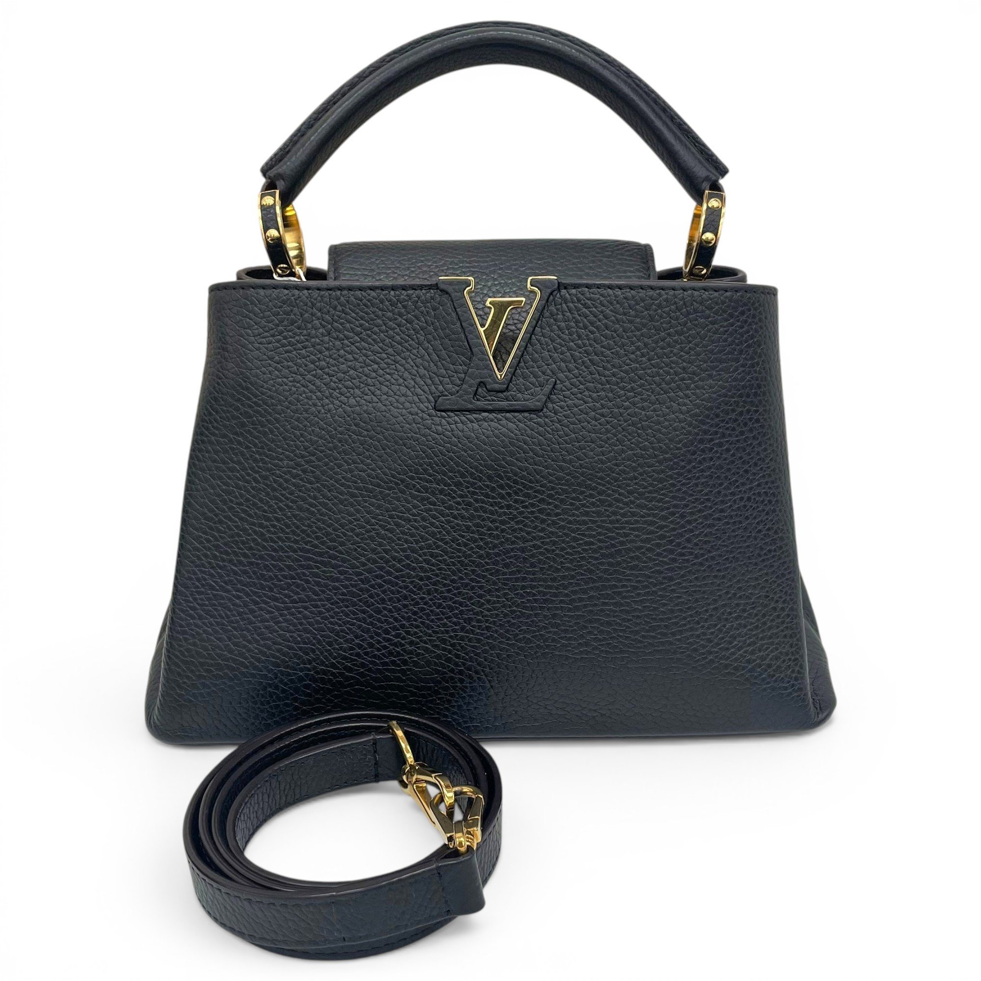 Capucines leather handbag